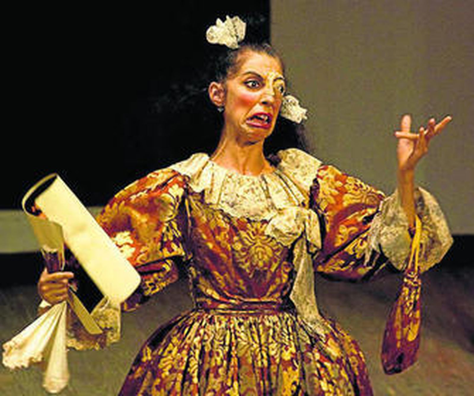 Eva Rubio interpreta a Doña Estangurria, la mujer rebelde.