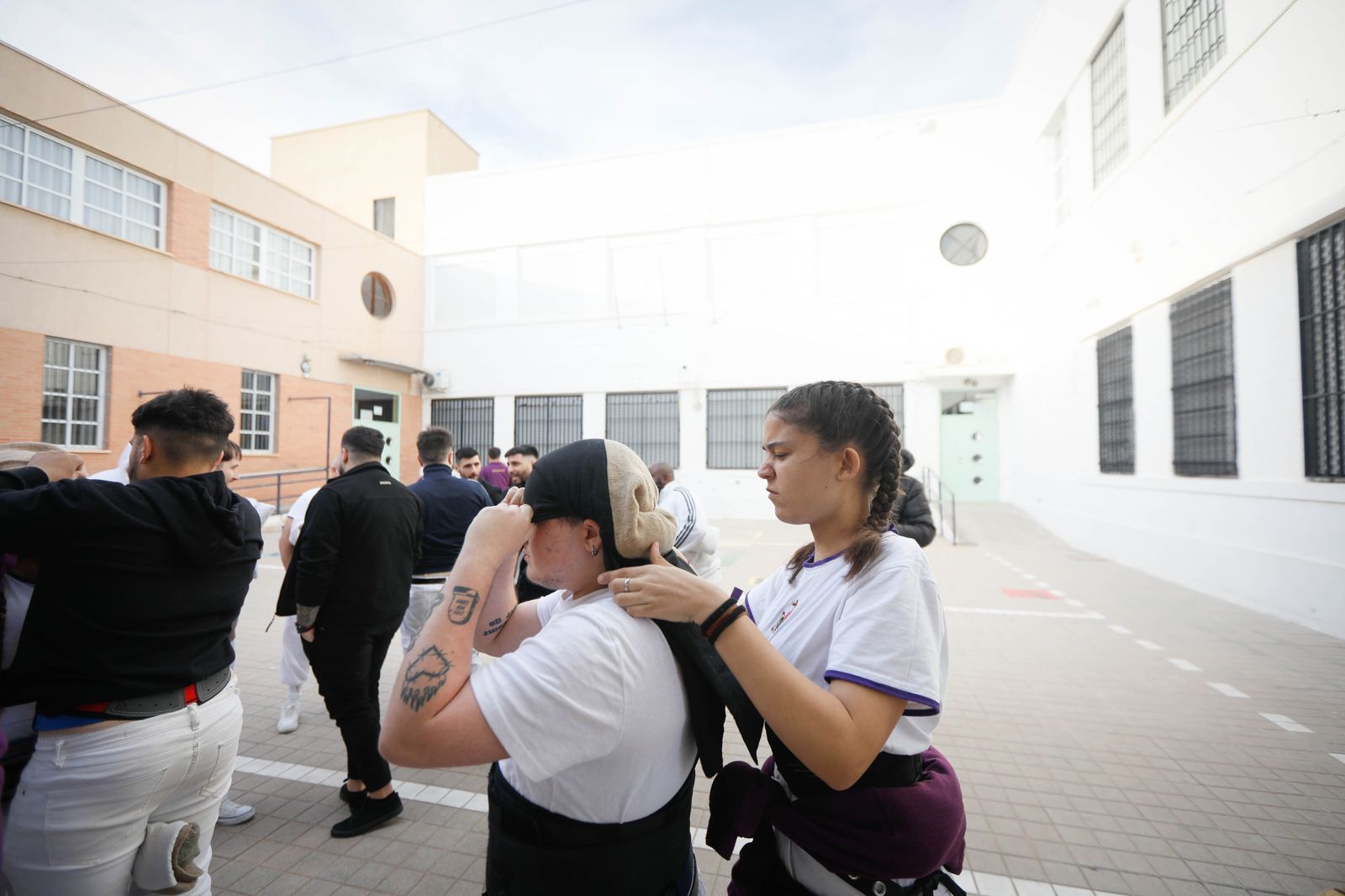 La procesión del Encuentro, en imágenes