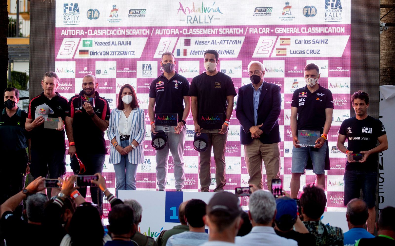 Las imágenes del final del Rally de Andalucía