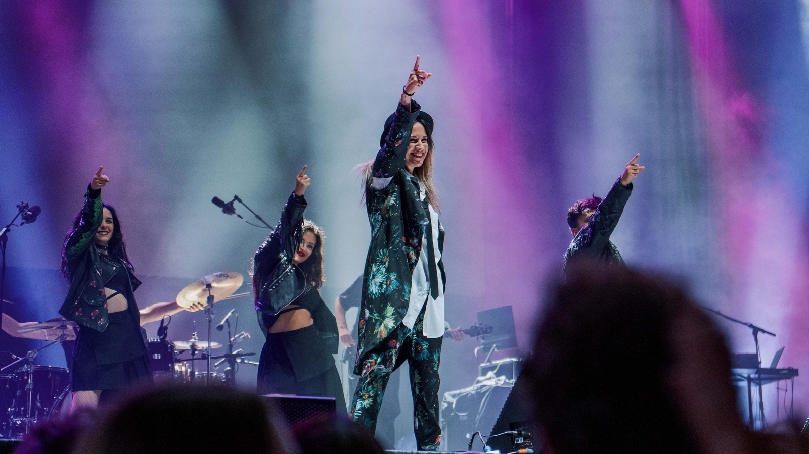 Mecano Experience, el gran tributo a la banda pop, triunfa en el Tío Pepe Festival