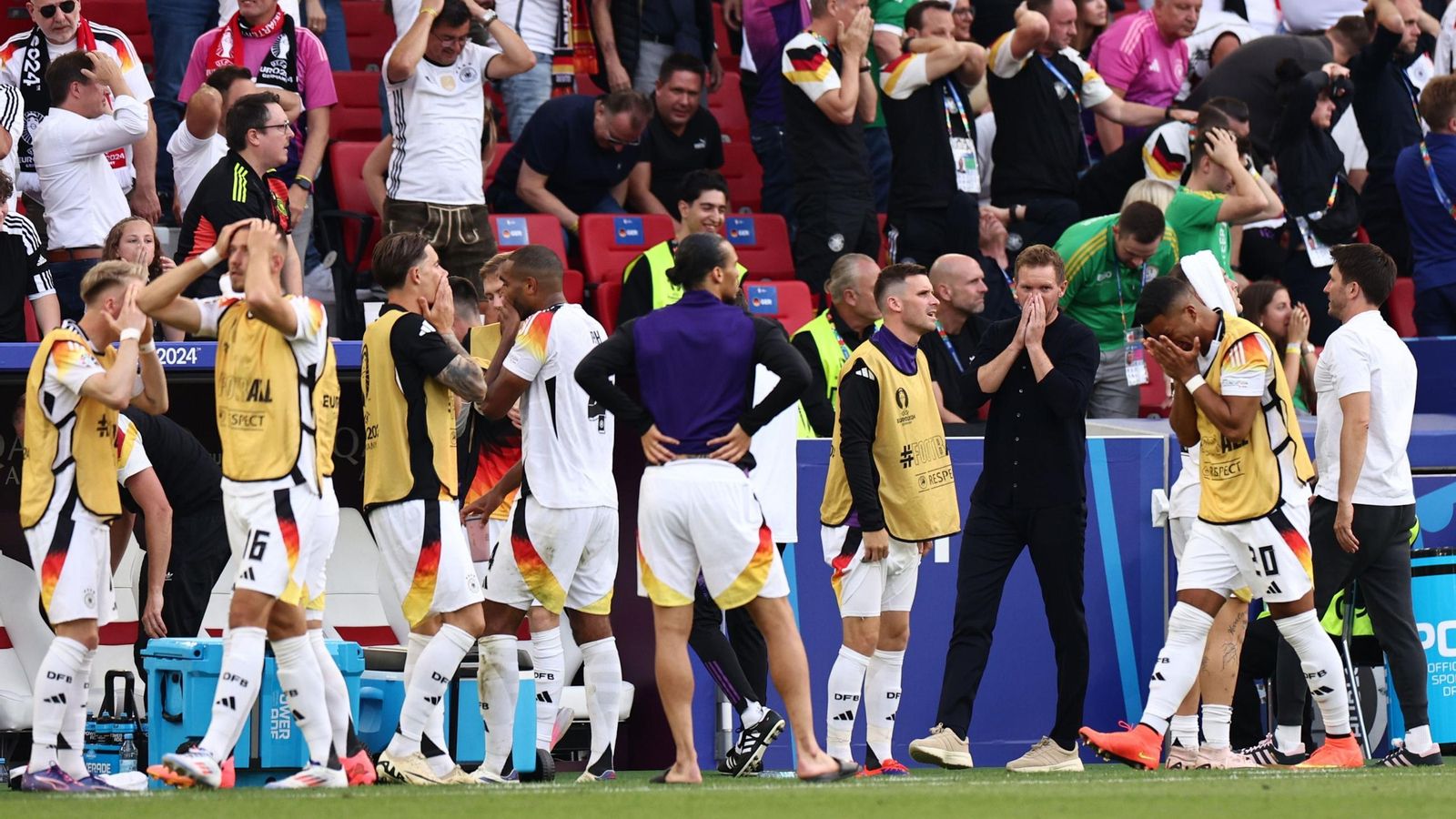 Las mejores fotos del España - Alemania