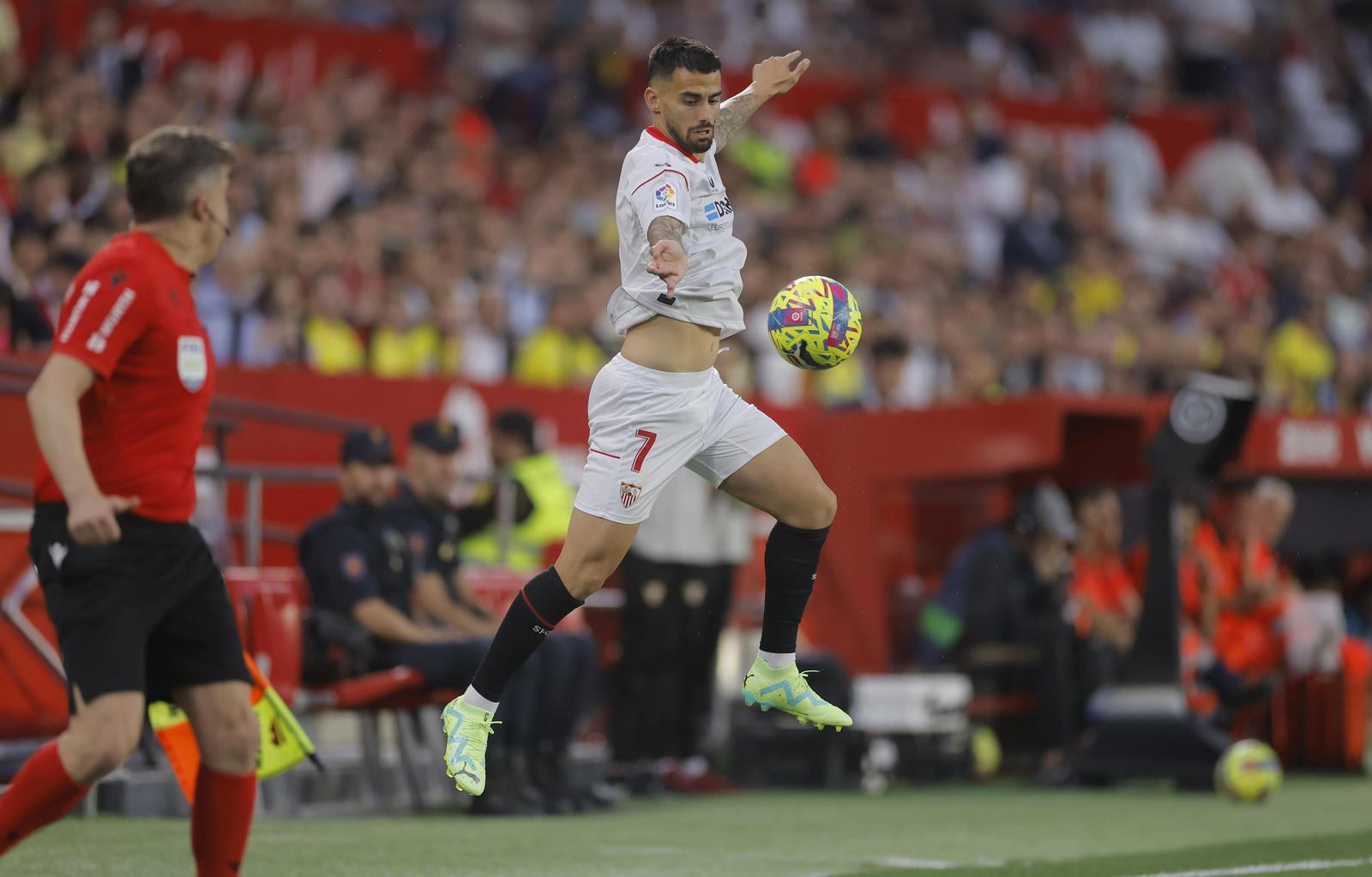 Las imágenes del Sevilla-Villarreal