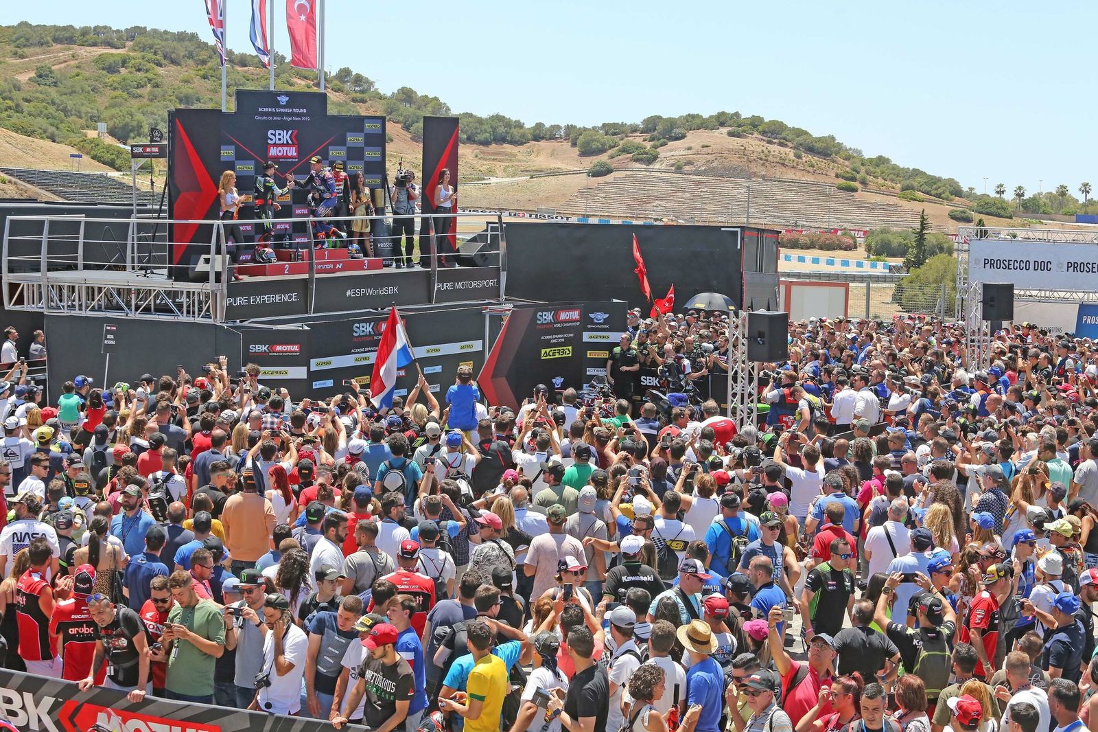 Imágenes de las carreras del Campeonato del mundo de Superbike