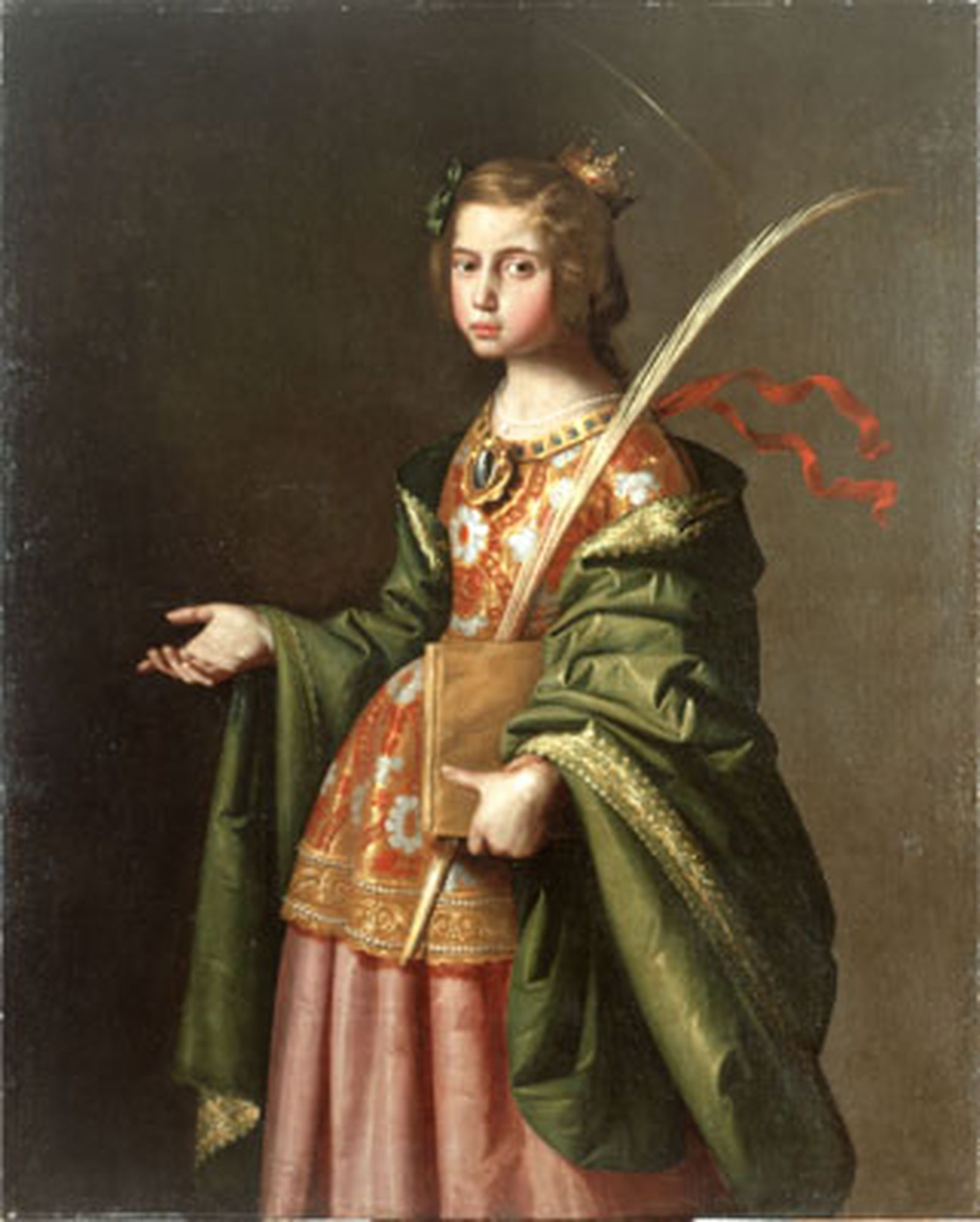 La 'Santa Isabel de Turingia' de Zurbarán, expuesta en el Centro Velázquez