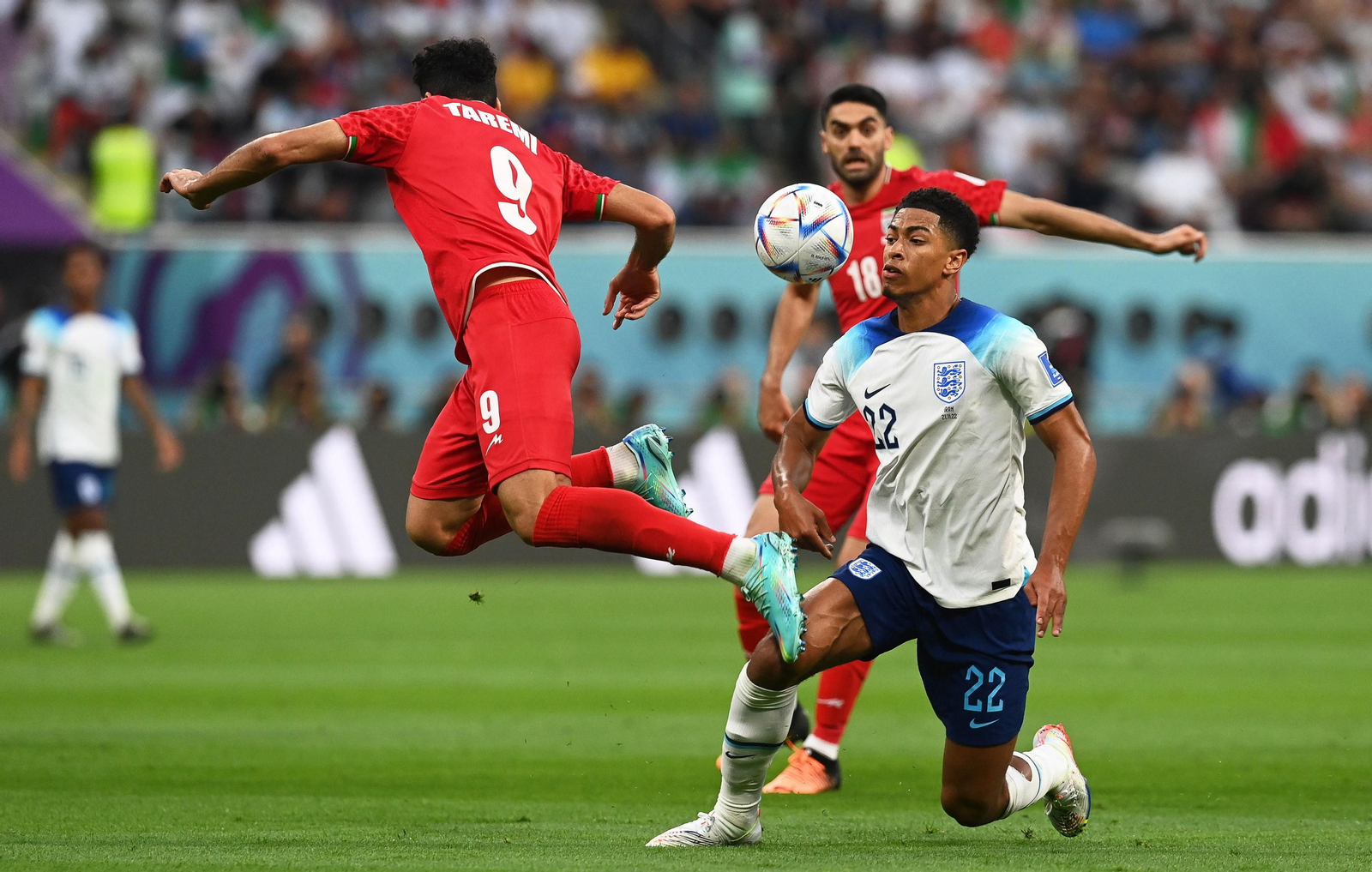 Las imágenes del Inglaterra-Irán del Mundial