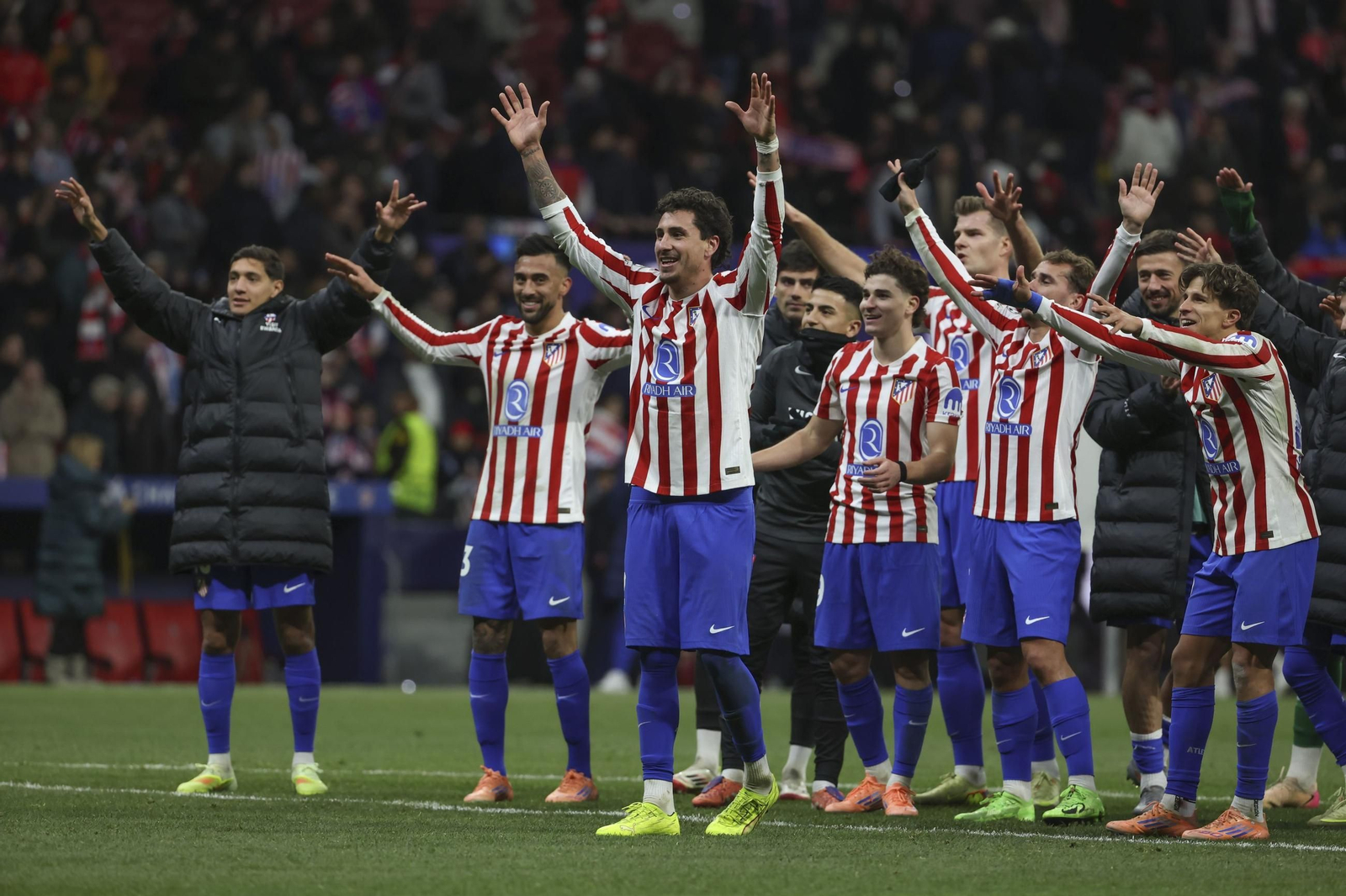 Las fotos del Atlético de Madrid-Inter