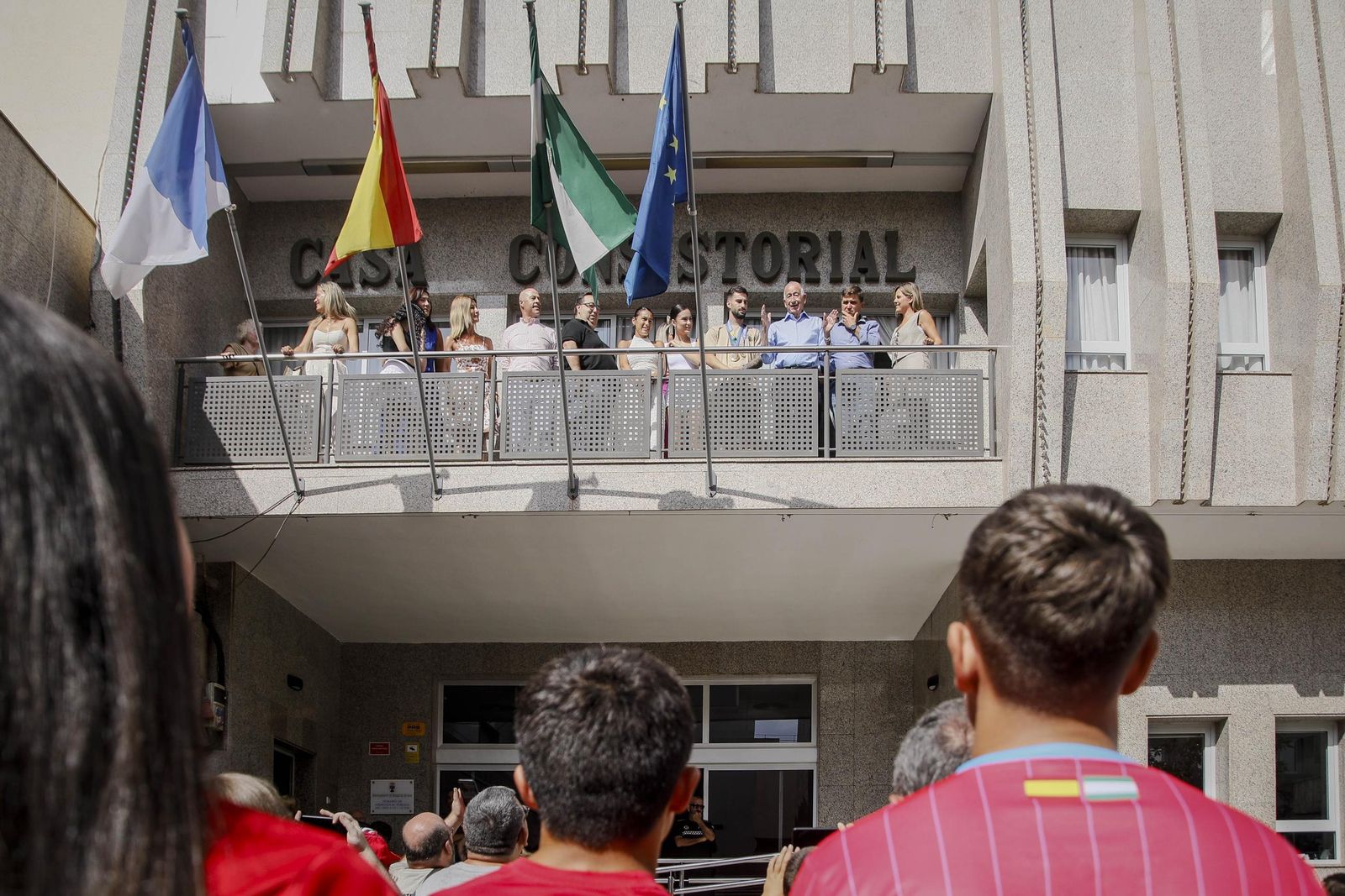 Álex Baena en el Ayto de Roquetas de Mar, en imágenes