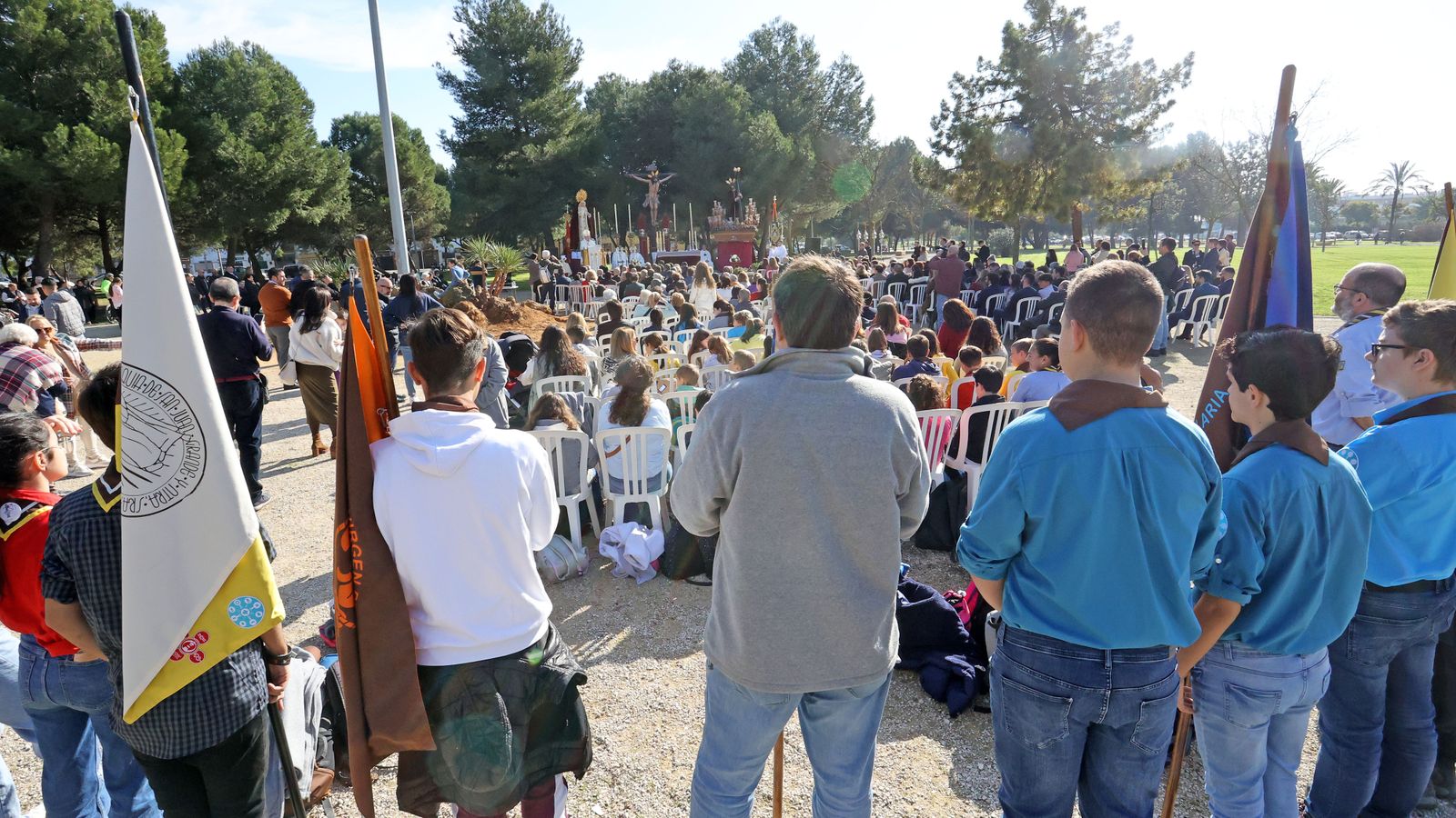 Misa por el X Aniversario de las Hermandades Cristo de la Sed y Salud de San Rafael