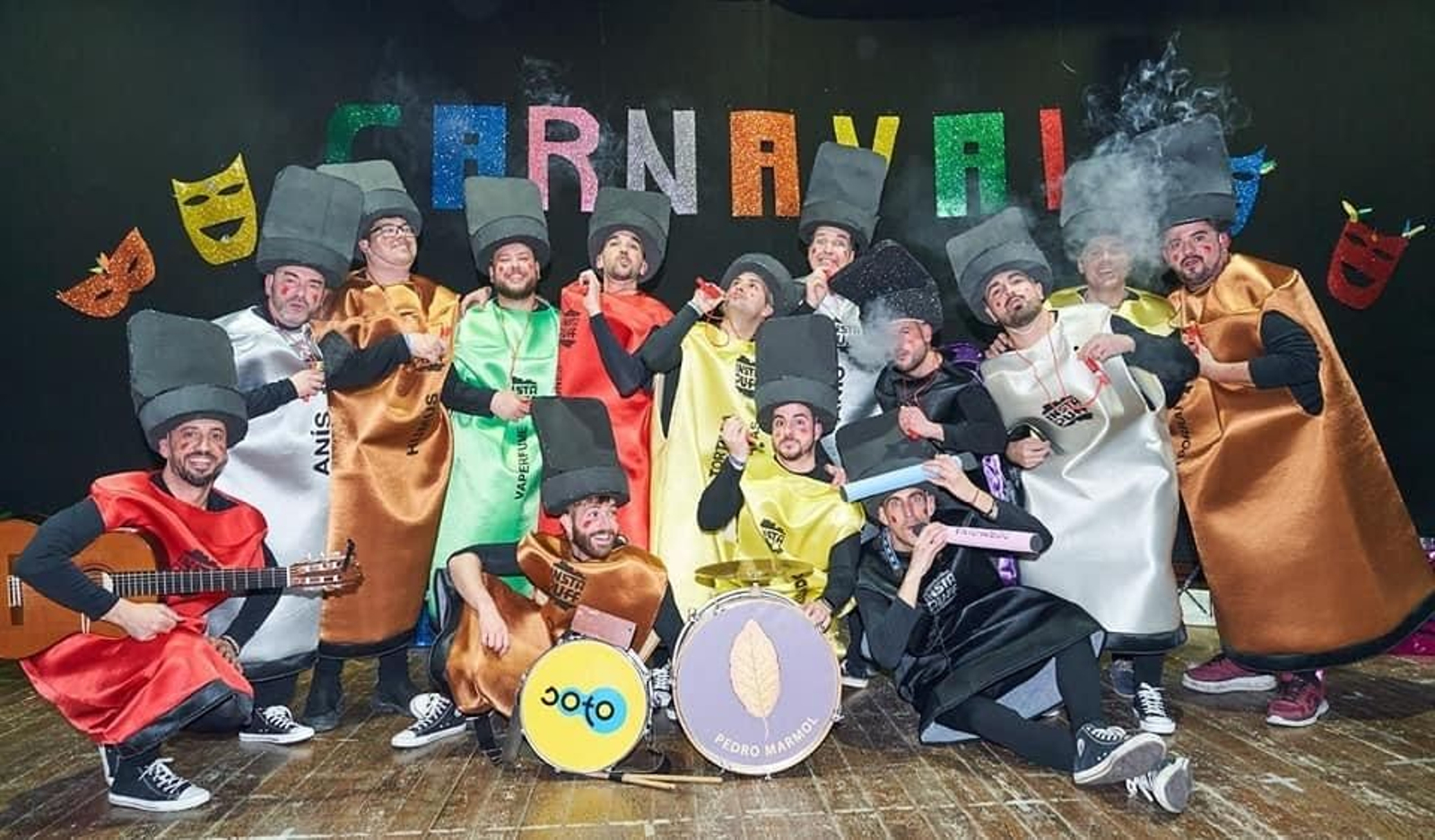 La Chirigota del Soto tras su actuación 'De Boca en Boca'