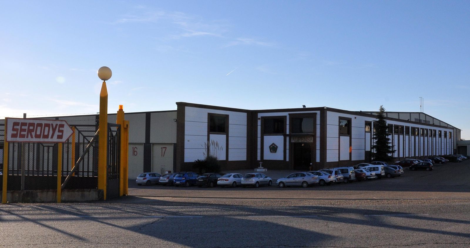 Instalaciones de Alipensa en Córdoba, similares a las que construirá en Huelva.