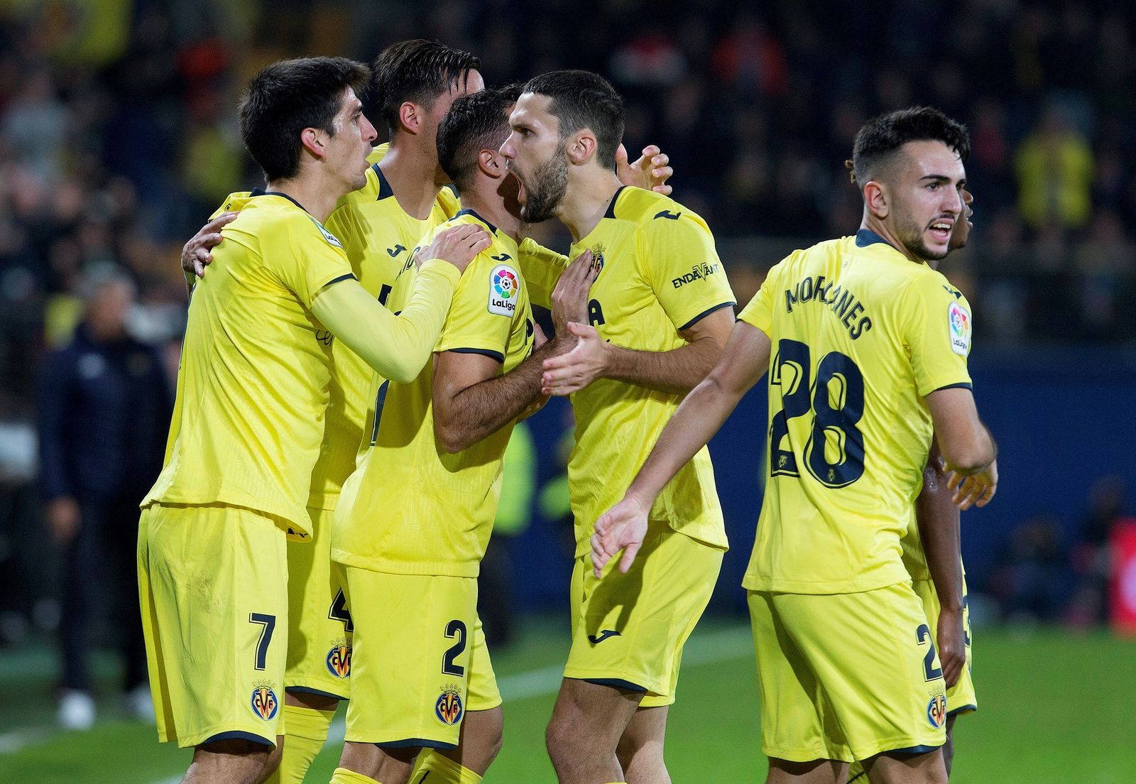 El Villarreal-Betis, en imágenes