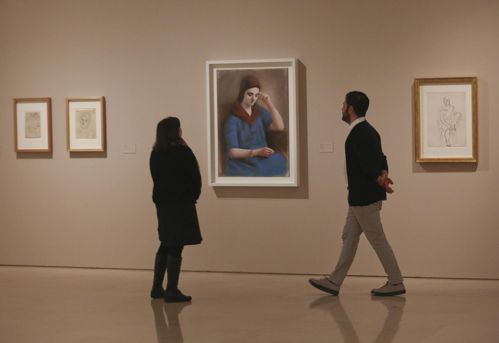 Las imágenes de la exposición 'Olga Picasso' en el Museo Picasso Málaga