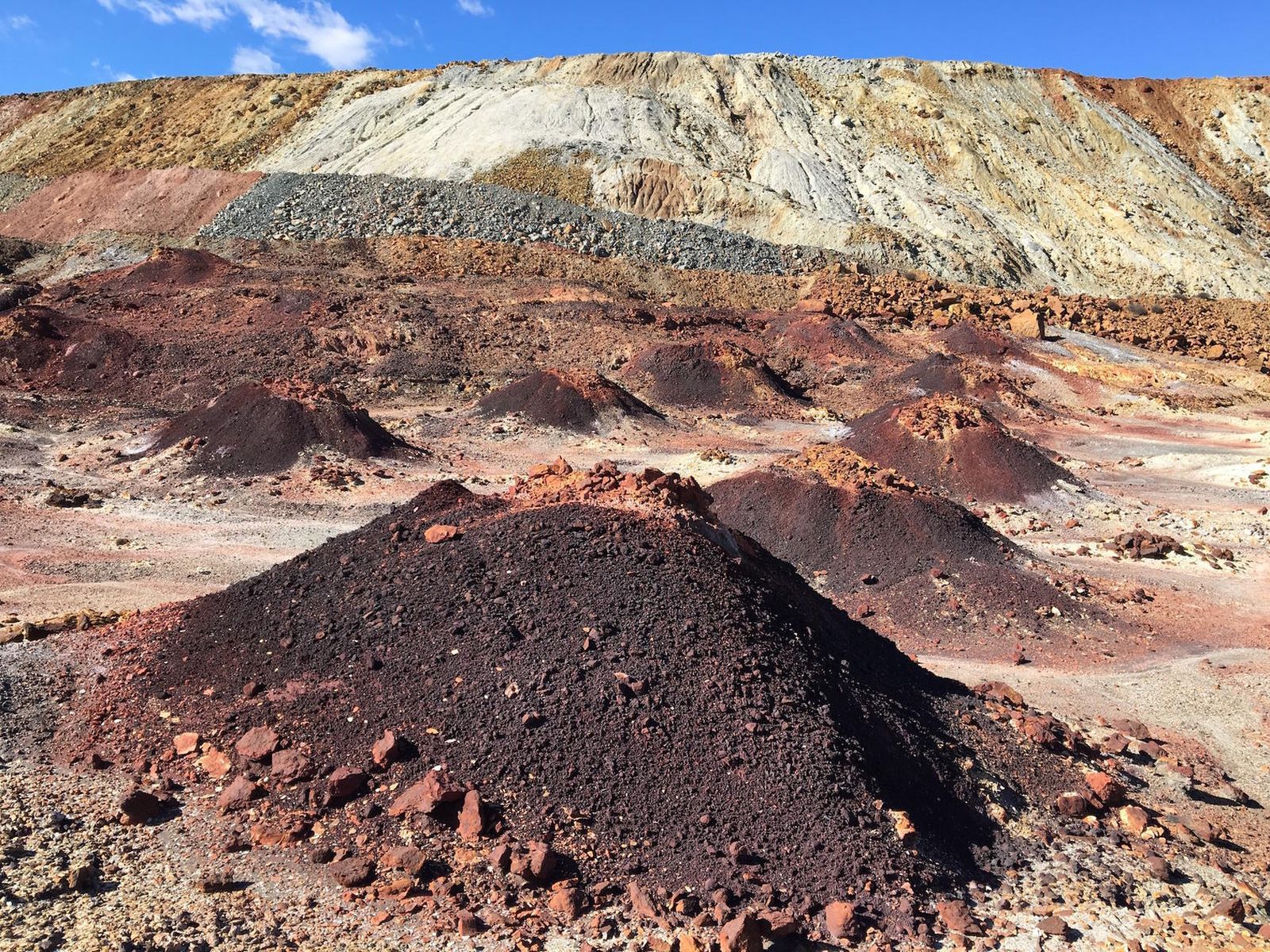 Restos de las últimas teleras.