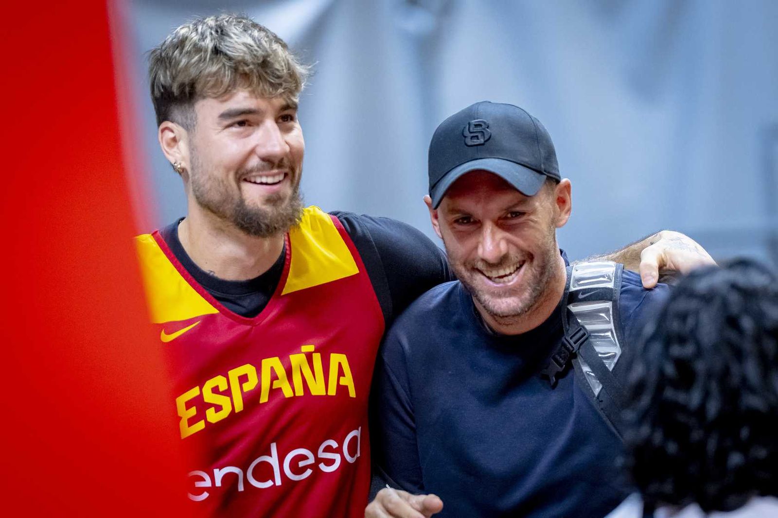 Rudy Fernández visita a España en Málaga