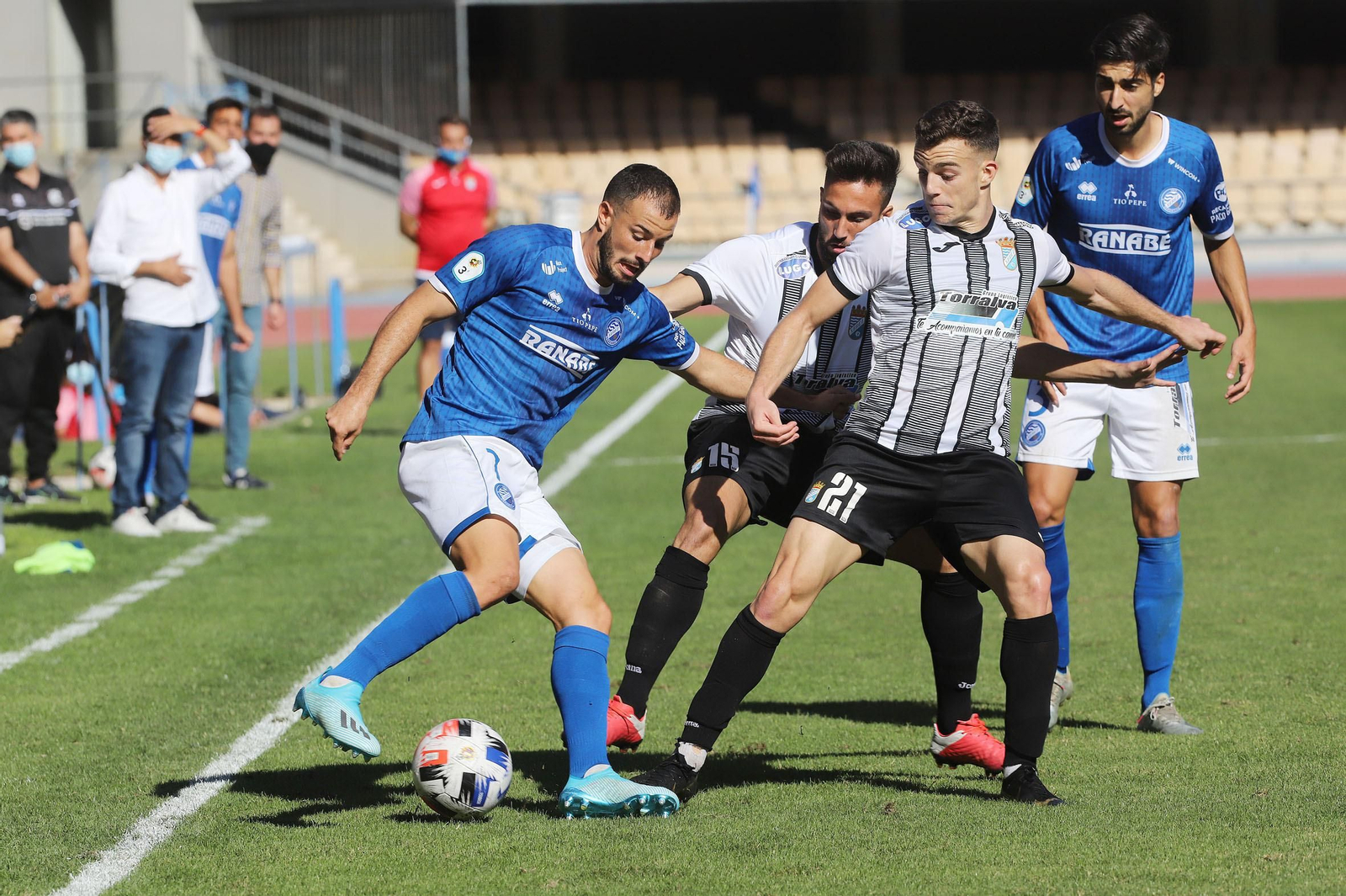 Imágenes del derbi Xerez DFC - Xerez CD