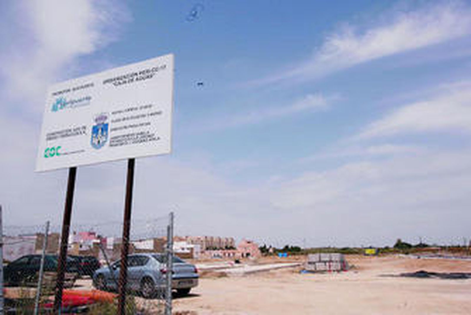 Suelos de Caja de Aguas, en la avenida de Diputación, cuya edificabilidad residencial fue vendida a una sociedad de Manuel Lores.