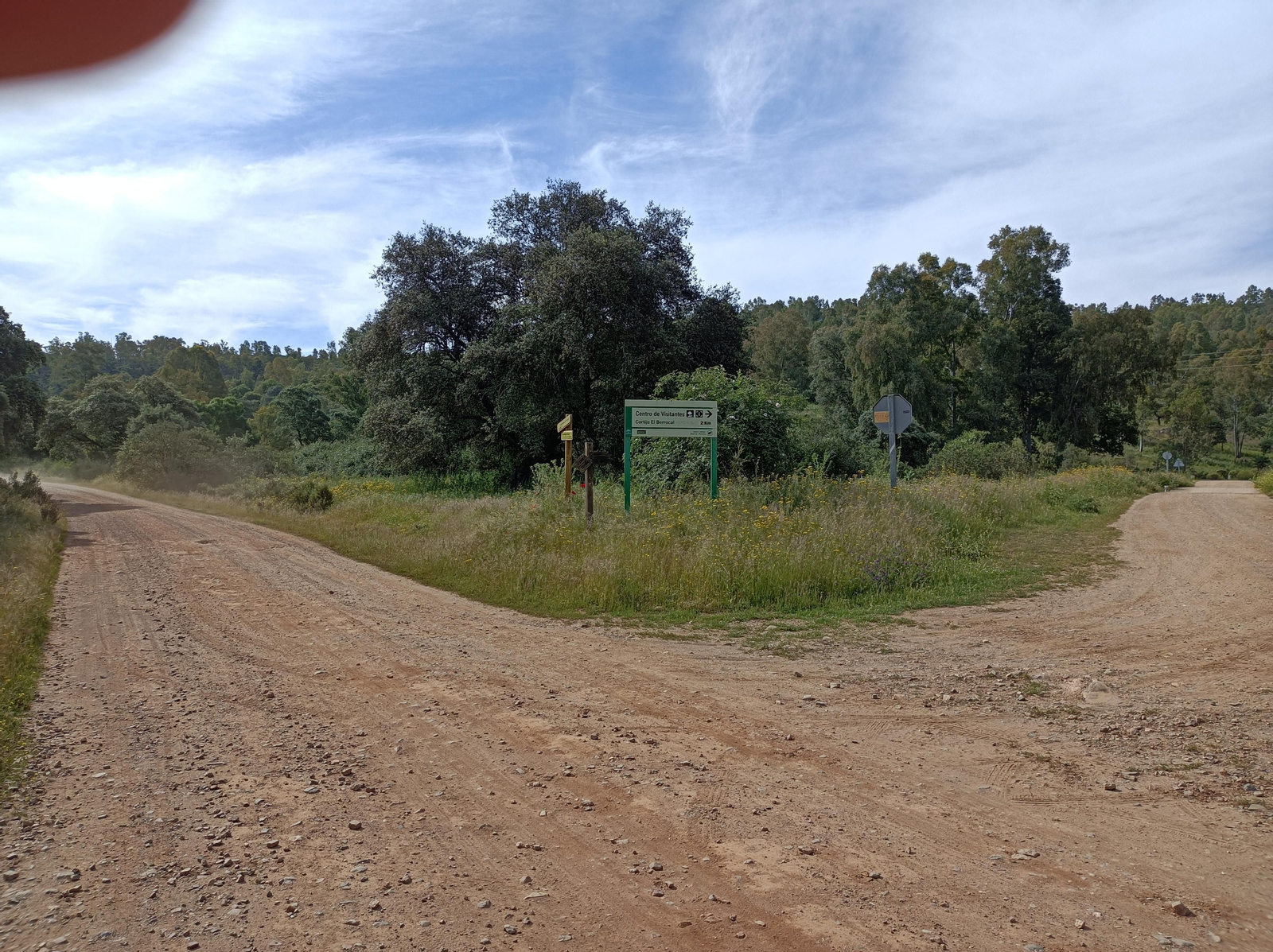 Imágenes de la georruta de El Chorro, en Almadén de la Plata