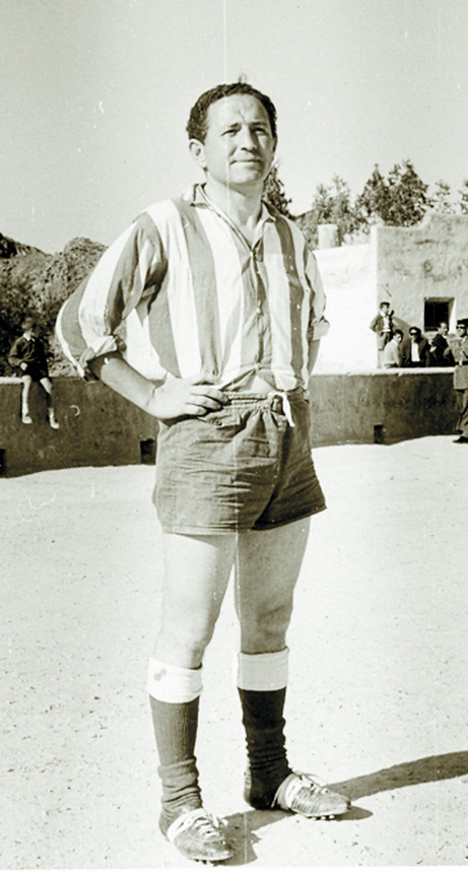 En su época como futbolista