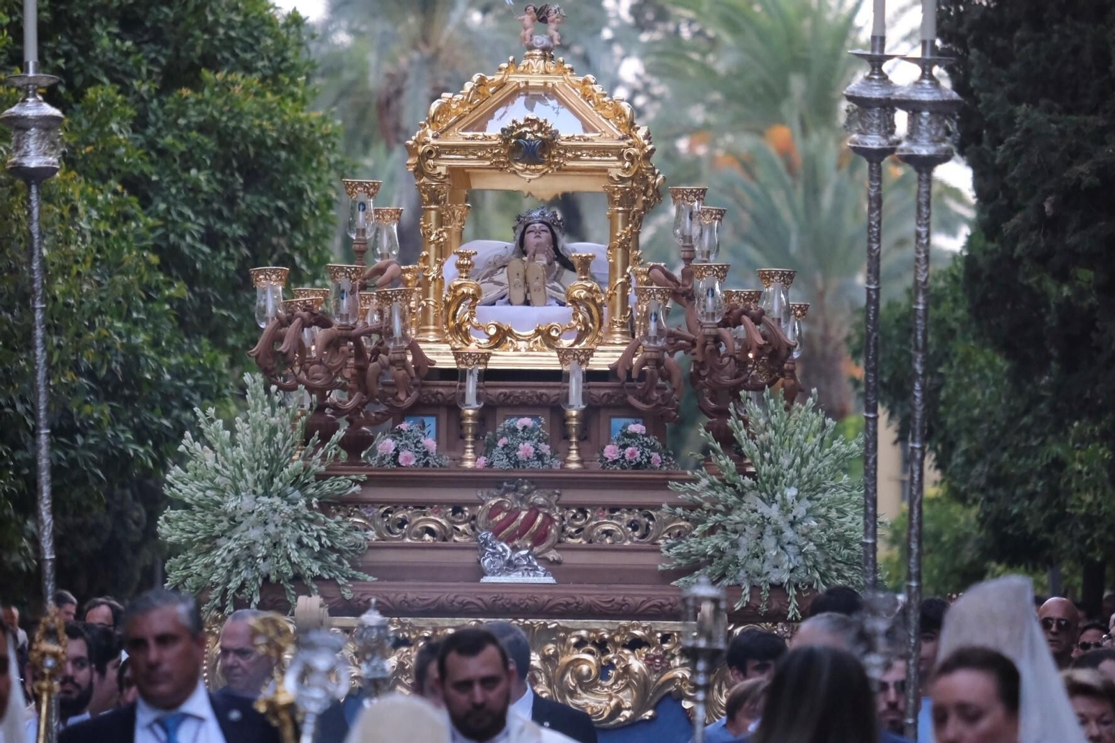 La procesión de la Virgen de Acá en Córdoba, en imágenes