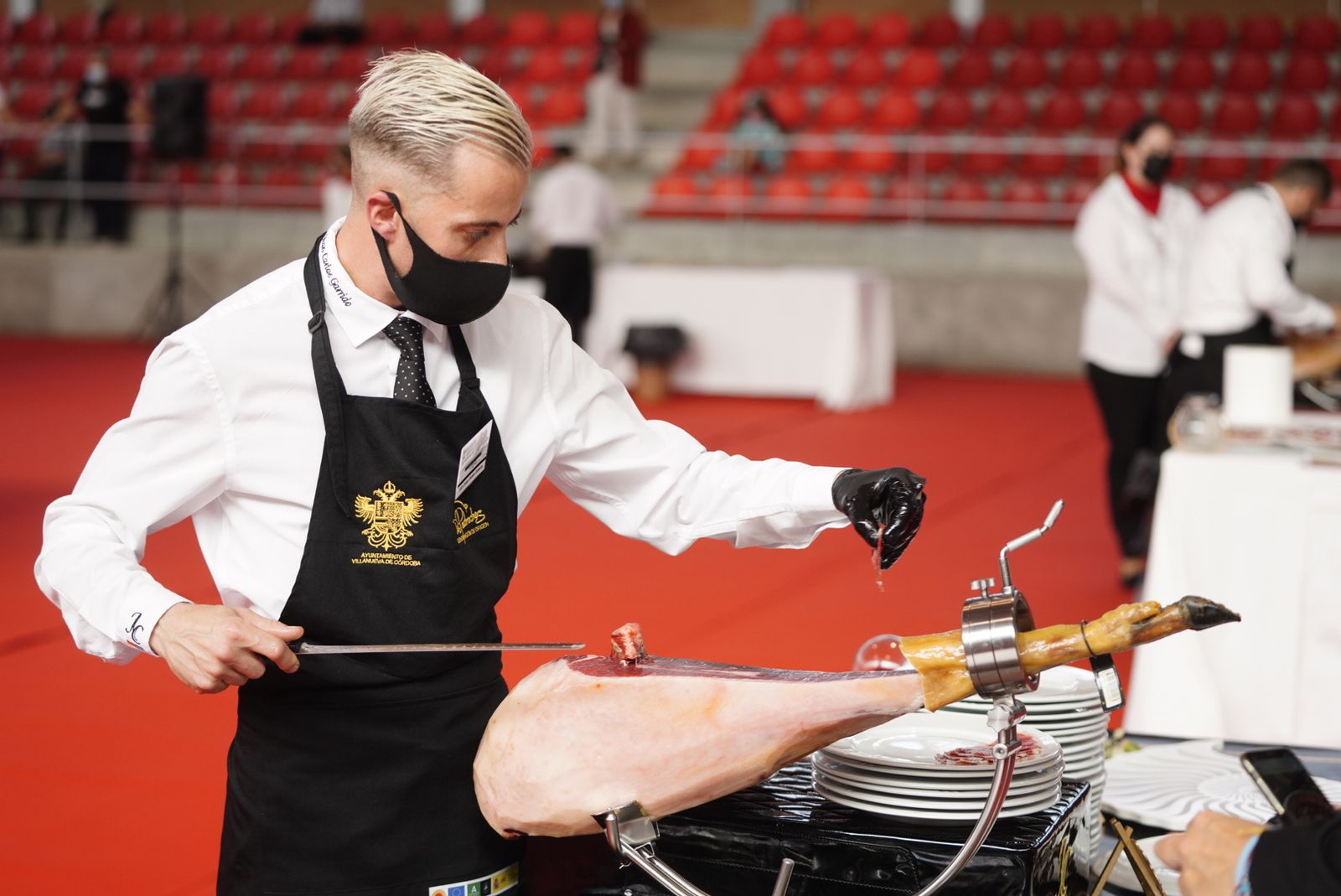 La última jornada de la Feria del Jamón de Villanueva de Córdoba, en fotografías
