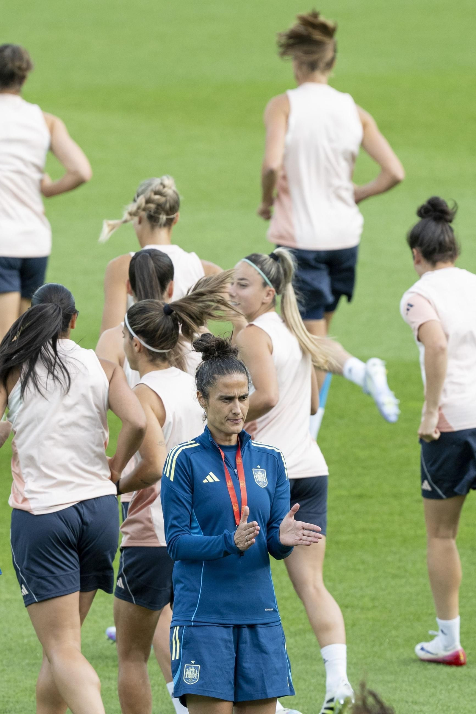 Las fotos de España antes de la semifinal contra Alemania
