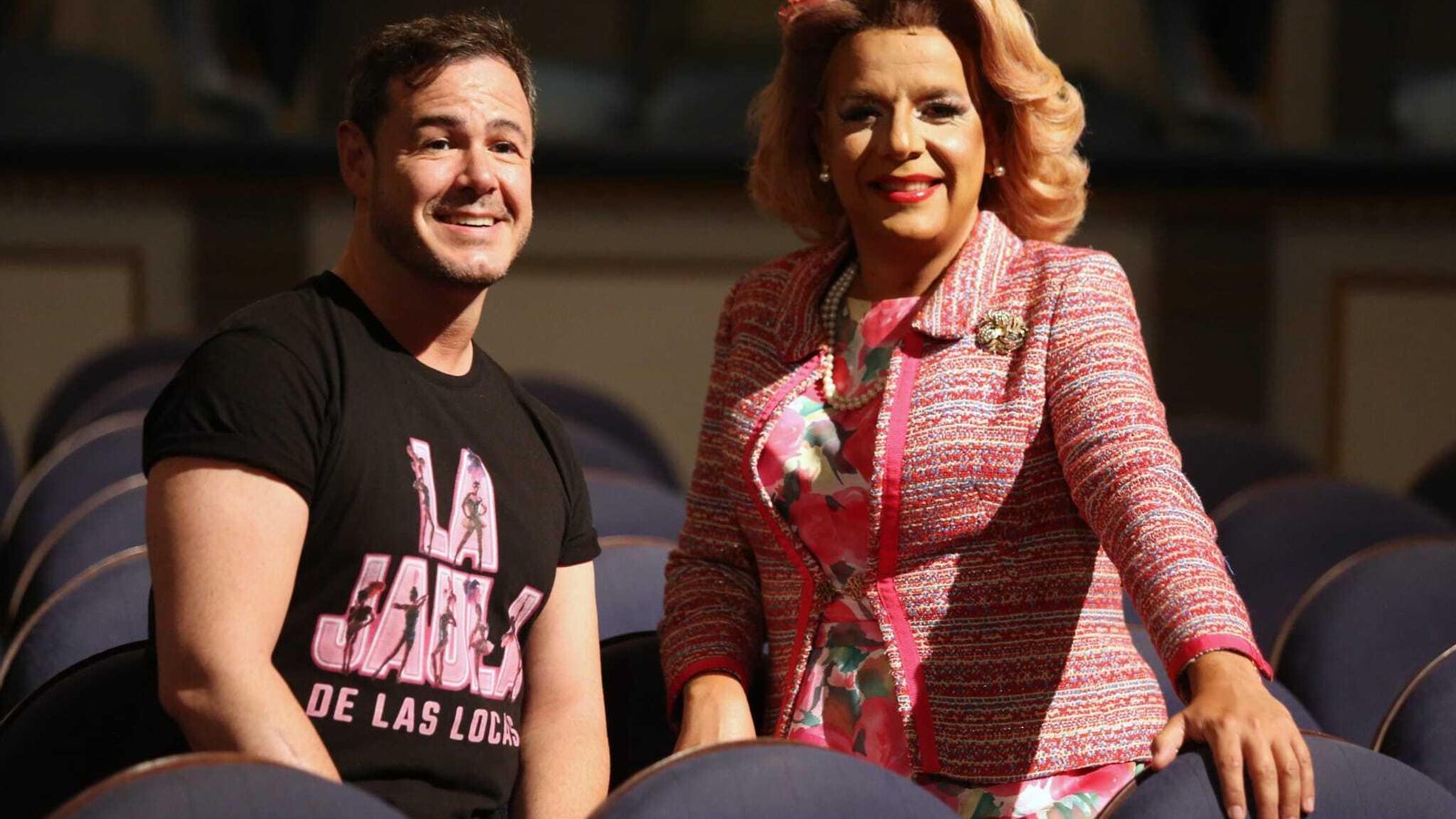 Iván Labanda junto con Ángel Llácer.