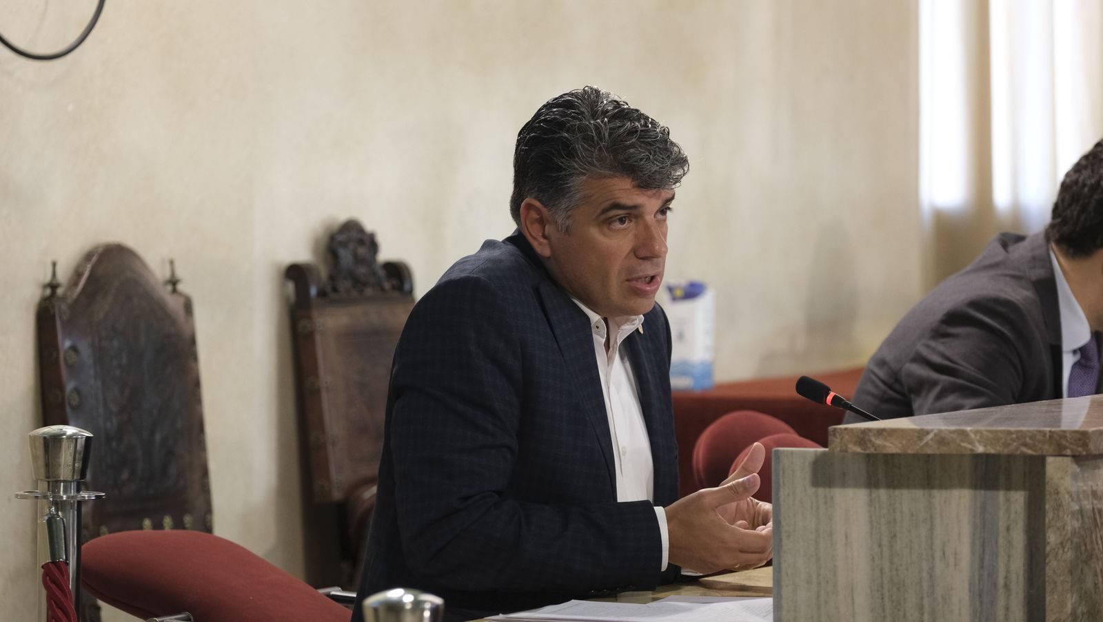 Imágenes del pleno extraordinario del Ayuntamiento de Almería