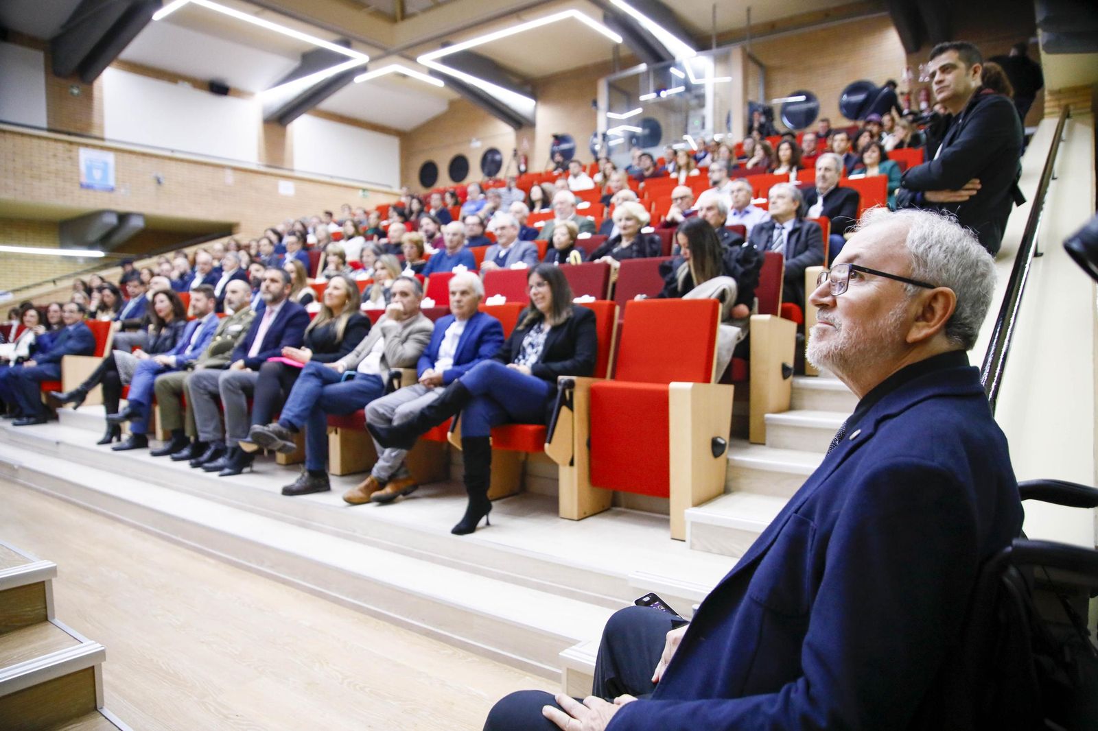 Las imágenes del acto de entrega de la Medalla de Oro a José Fernández Torres Tomatito, en la Universidad de Almería