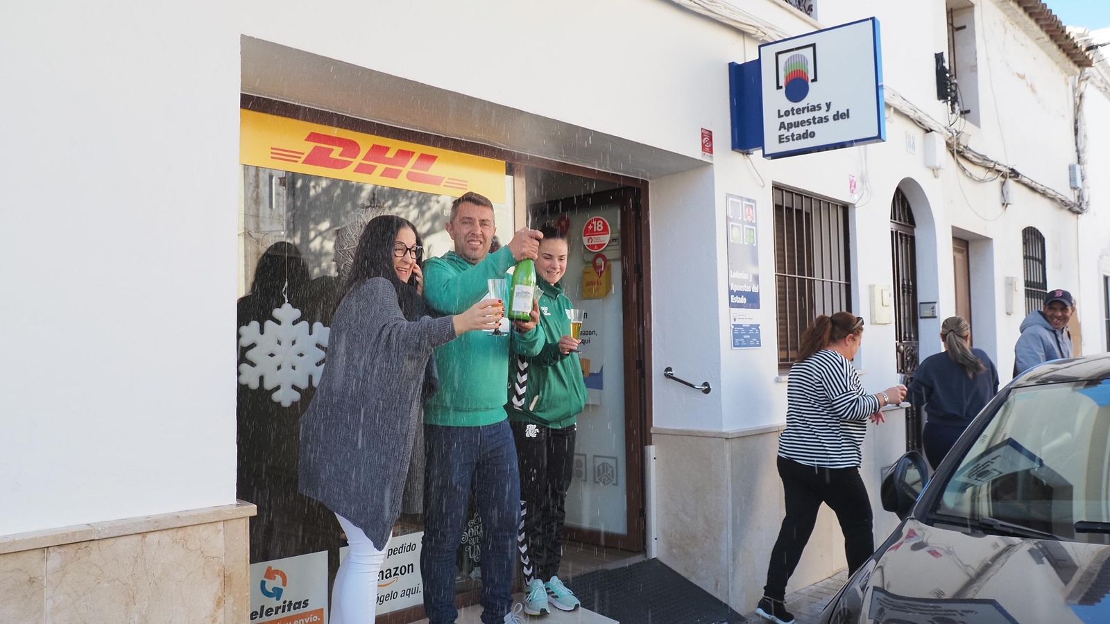 Celebración por todo lo alto en Lepe