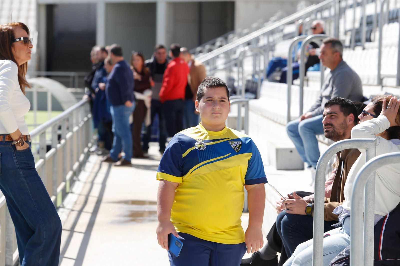 Las fotos del entrenamiento de la Balona previo al partido con el Cádiz Mirandilla, con Andrés Roldán presente
