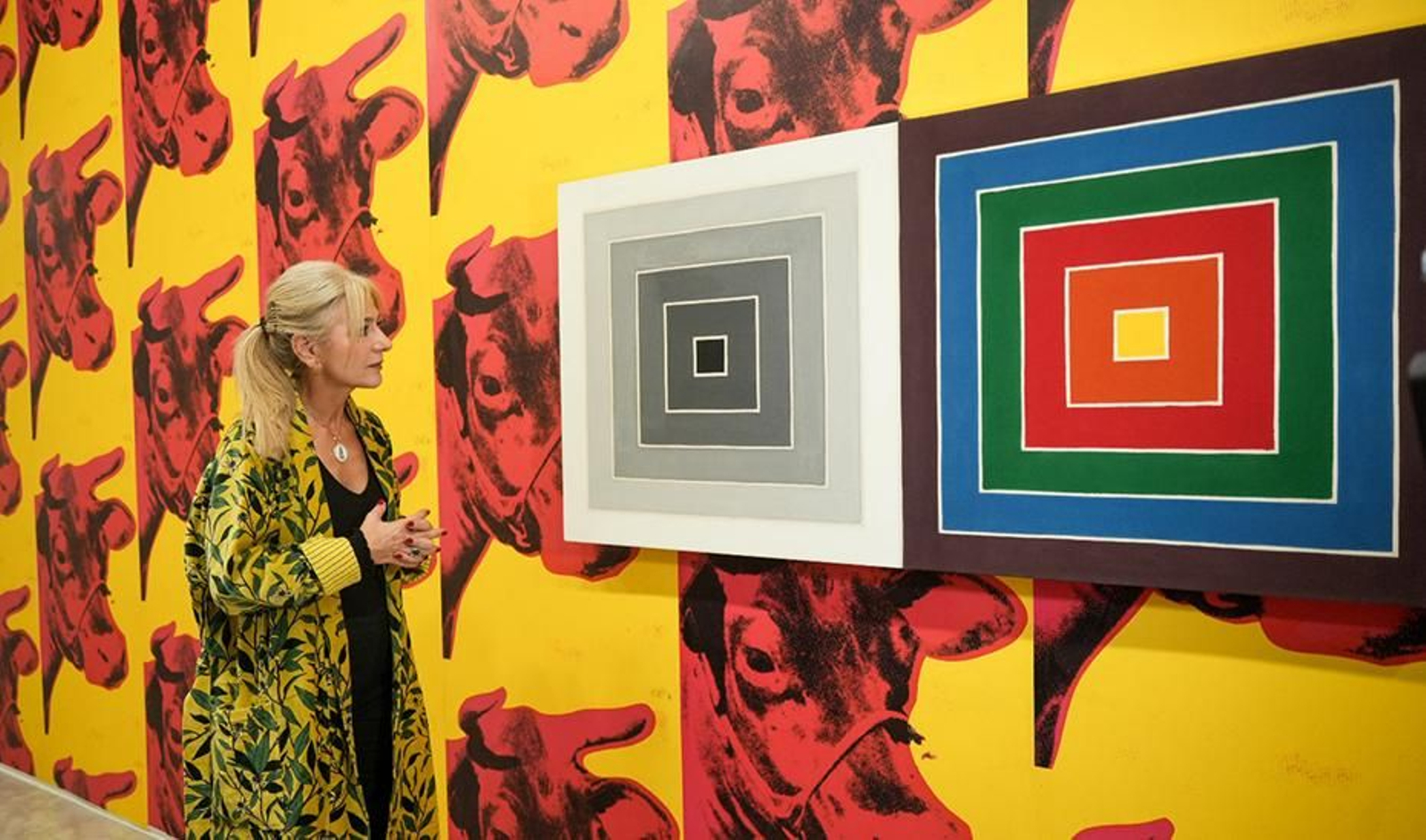 Exposición Sturtevant en el CAAC