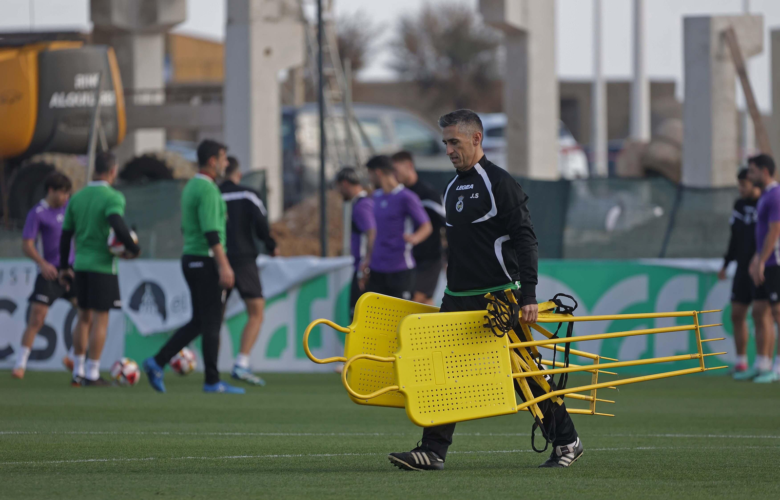 La vuelta a los entrenamientos de la Balona después del descanso de Navidad, en imágenes