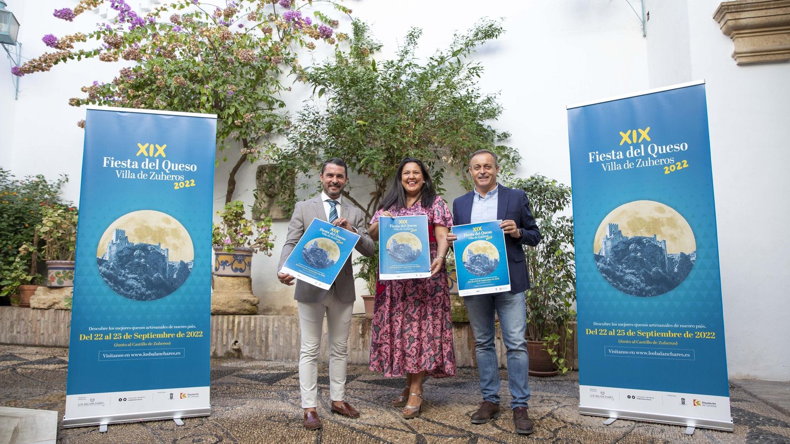 Presentación de la XIX Fiesta del Queso de Zuheros en el Palacio de la Merced.