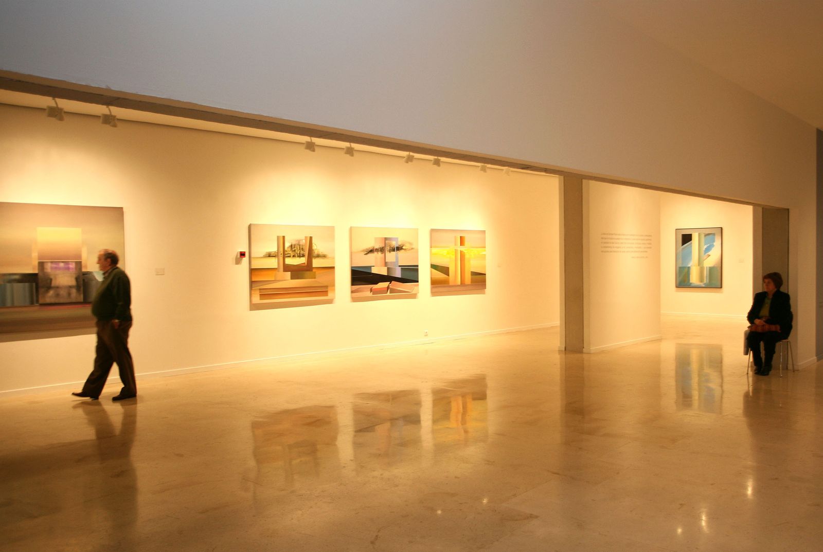 Una de las exposiciones del Museo del Patrimonio Municipal de Málaga