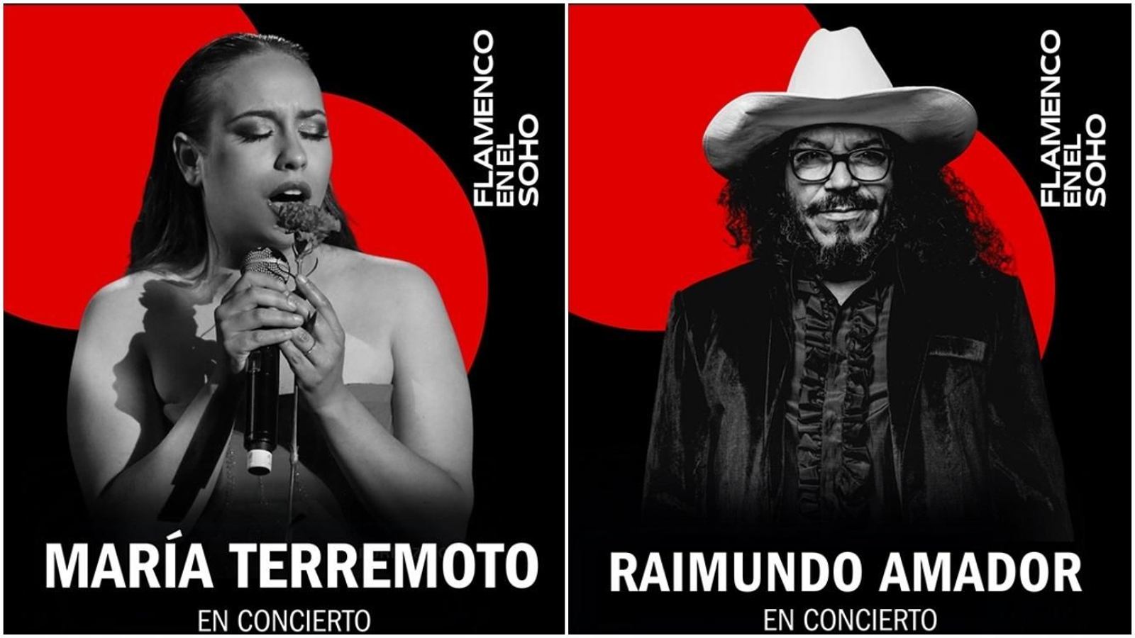 Creatividad para los conciertos de Flamenco en el Soho.