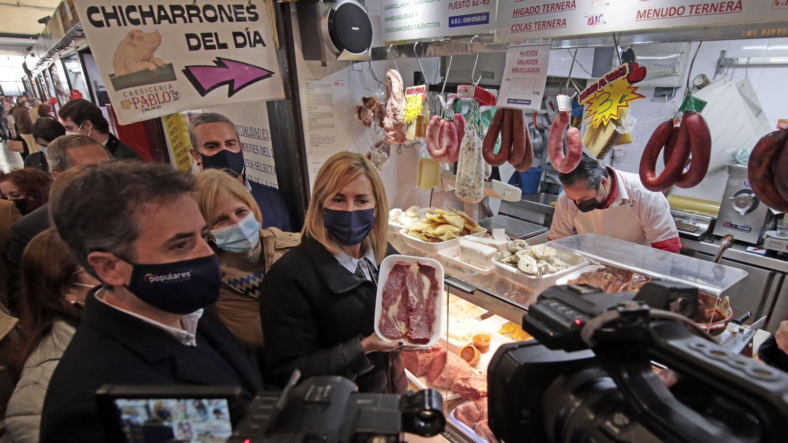 Ana Beltrán visita la Plaza