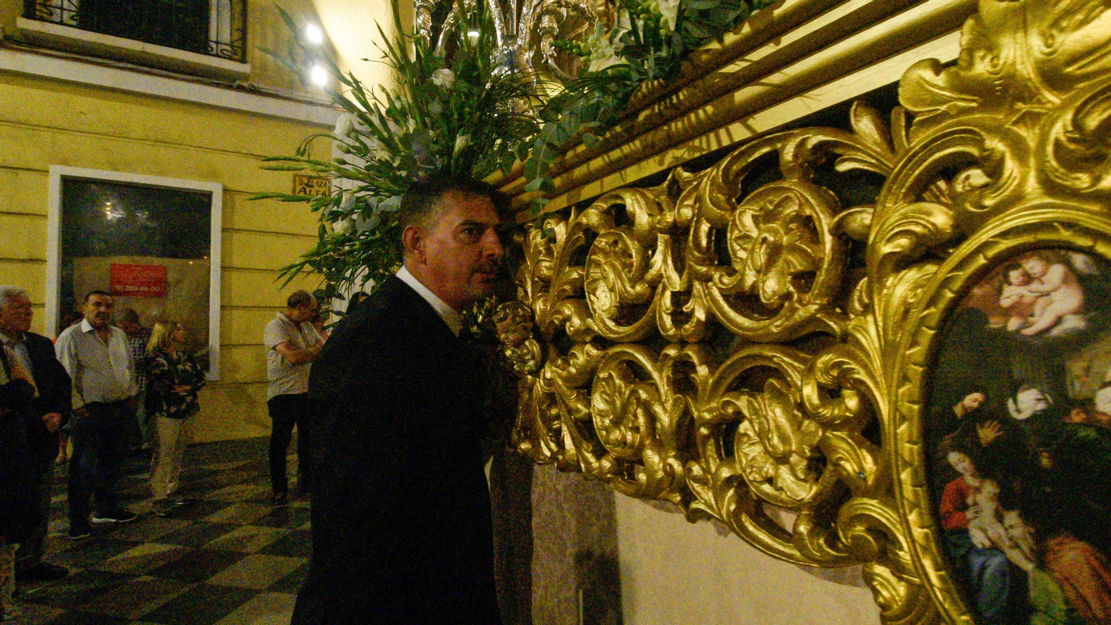 Procesión de La Virgen del Rosario de Europa en Algeciras