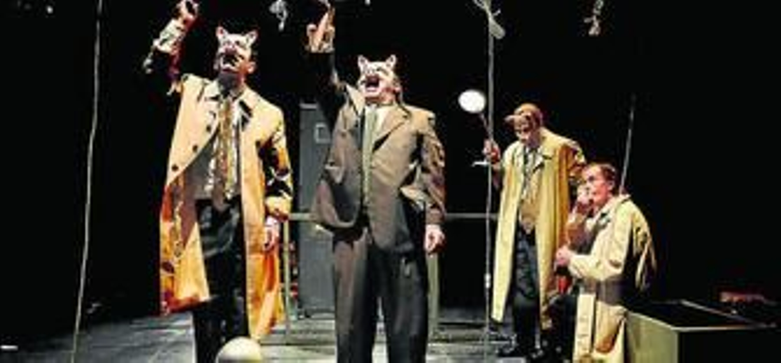 Un momento del montaje de La Zaranda.