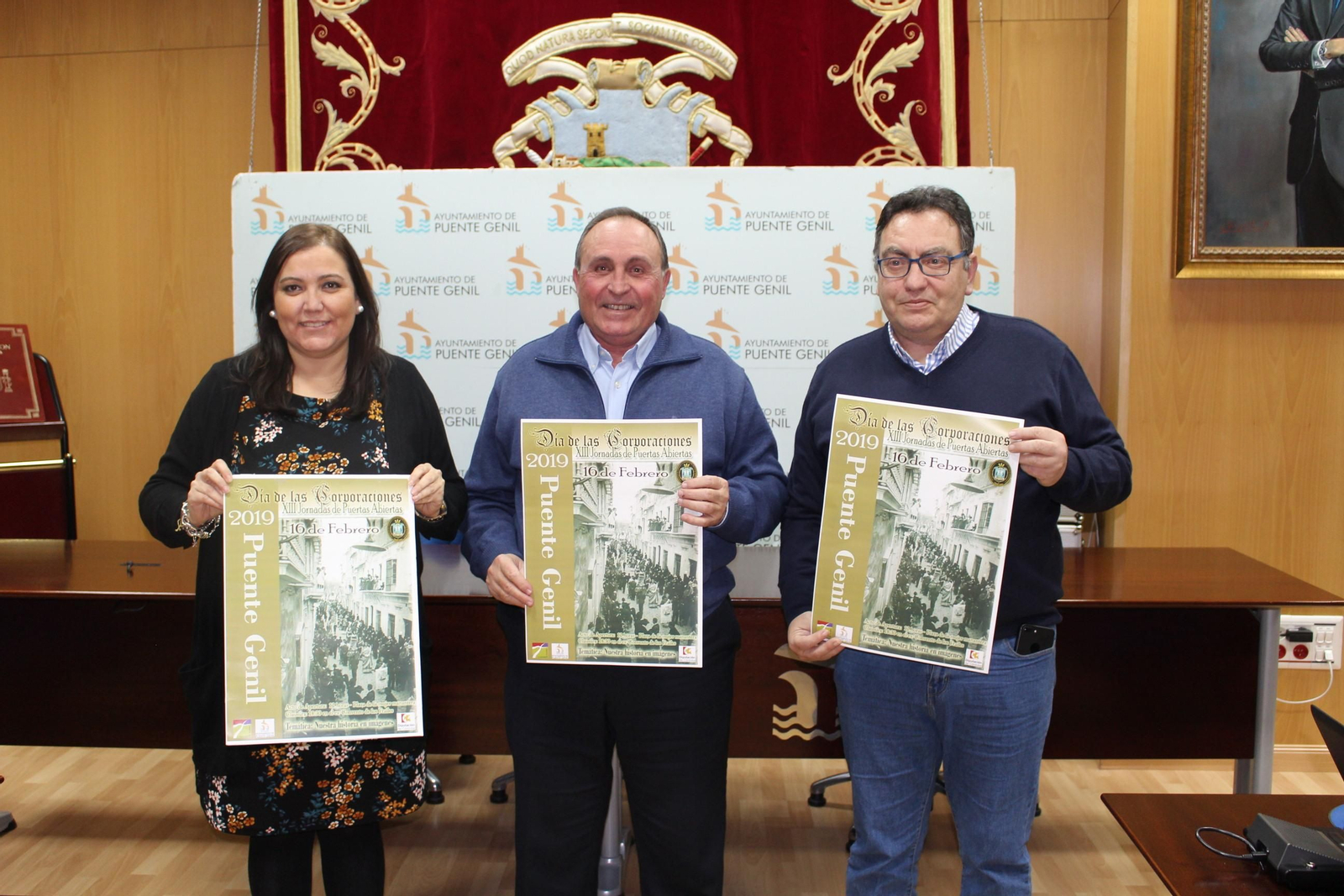 Ana Carrillo, Pepe Espejo y Juan Miguel Granados, ayer en la presentación de la iniciativa
