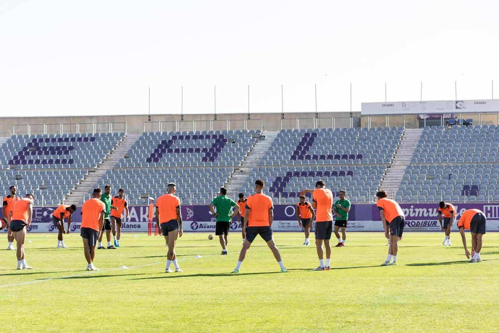 Primer día de curso del Real Jaén, en imágenes