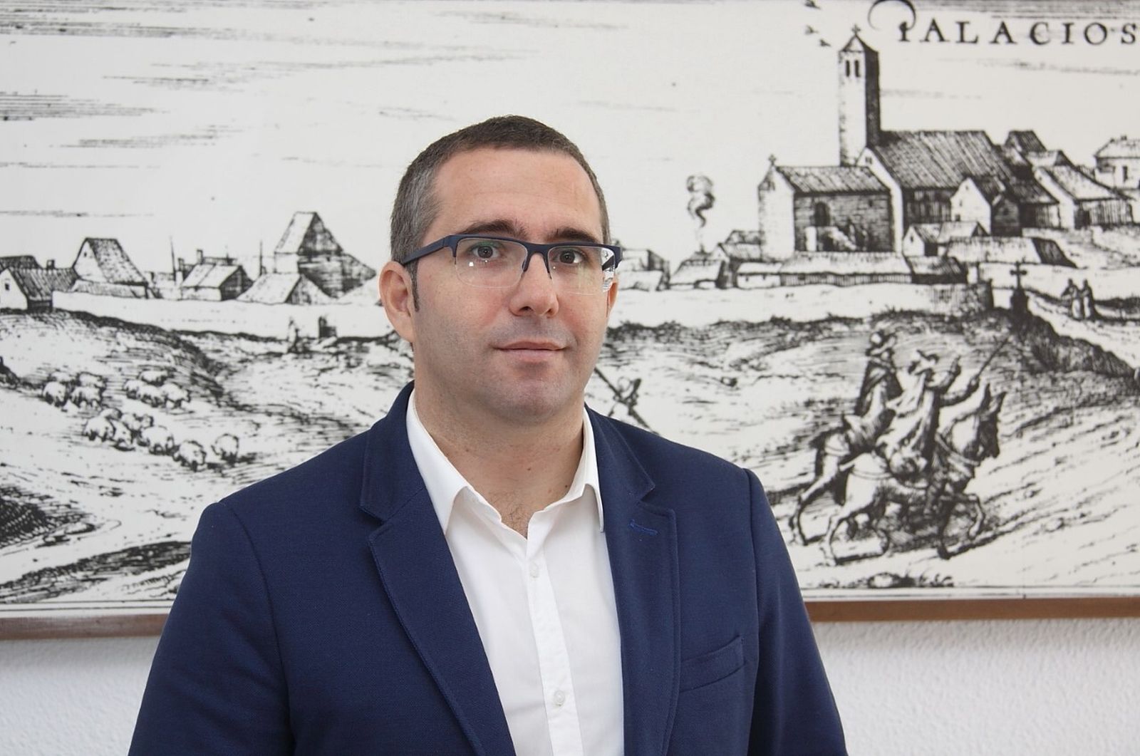 El alcalde de Los Palacios, Juan Manuel Valle.