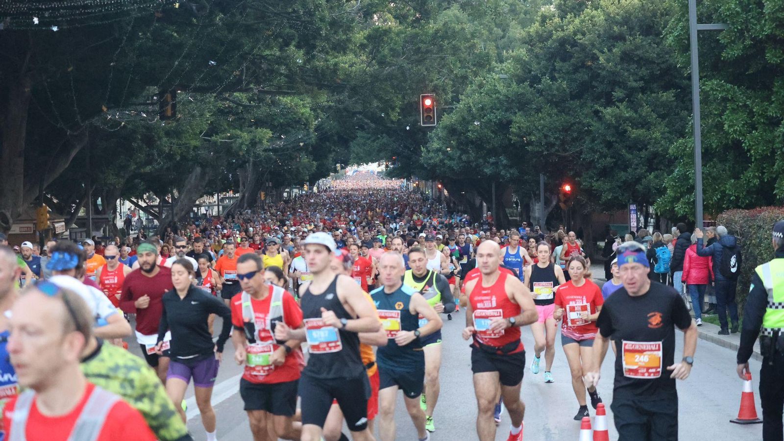 Las mejores fotos de la Maratón de Málaga 2024