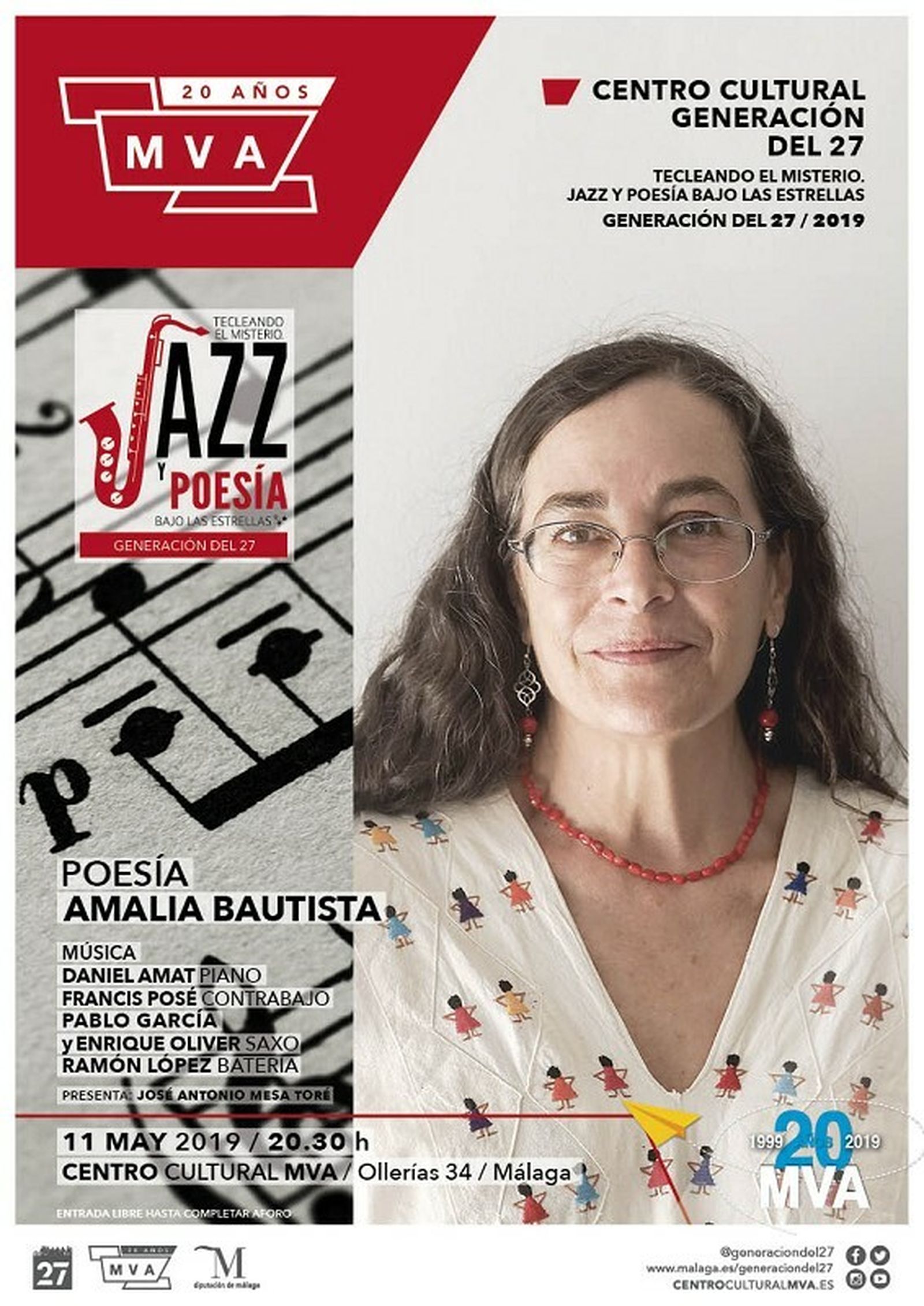 Actuación de Amalia Bautista.