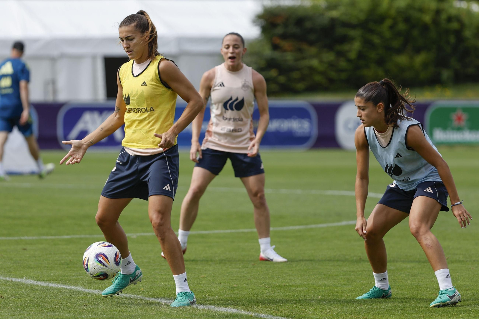 Las fotos de la selección española en la Eurocopa femenina de Suiza