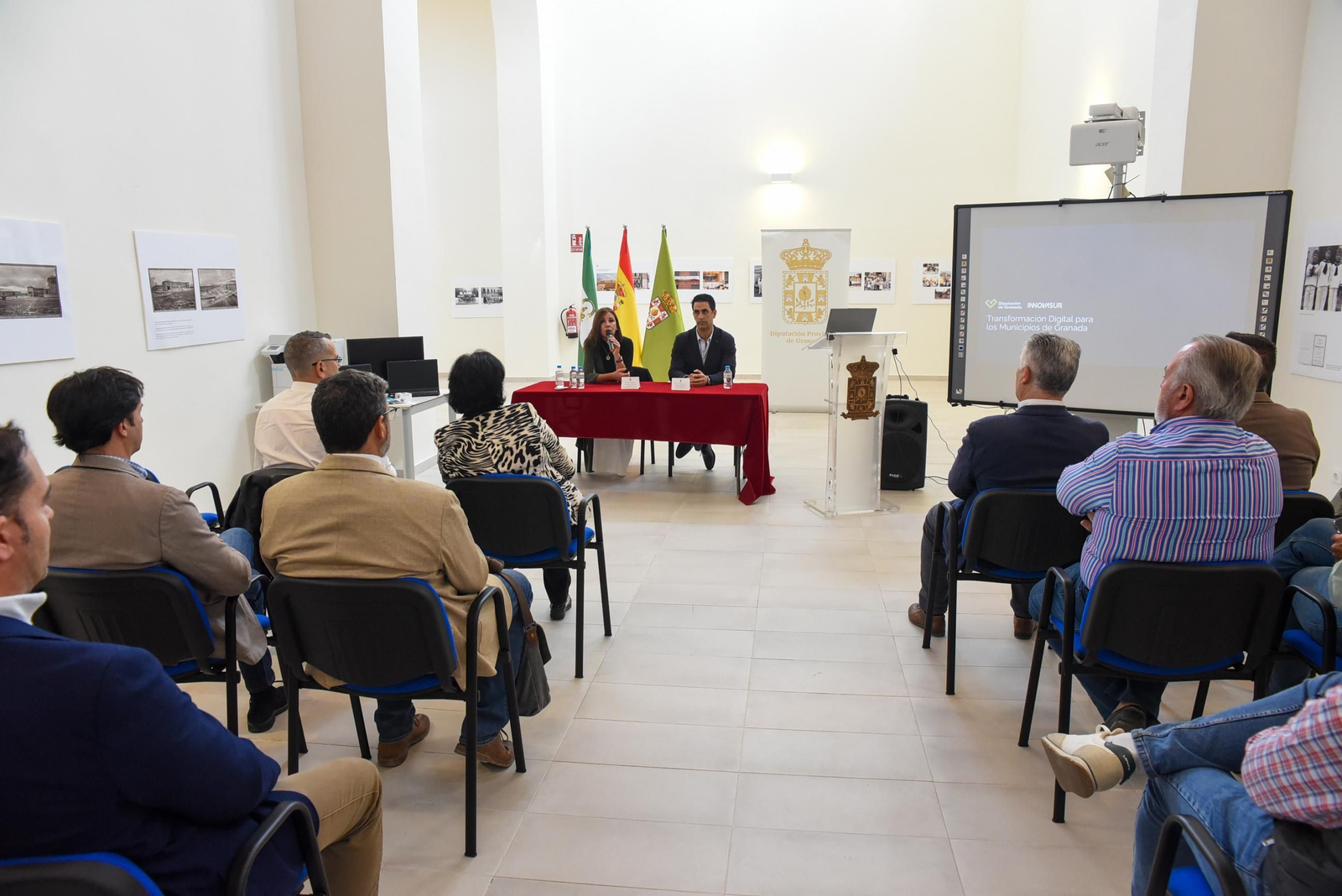 Presentación del proyecto a los representantes de los municipios beneficiados