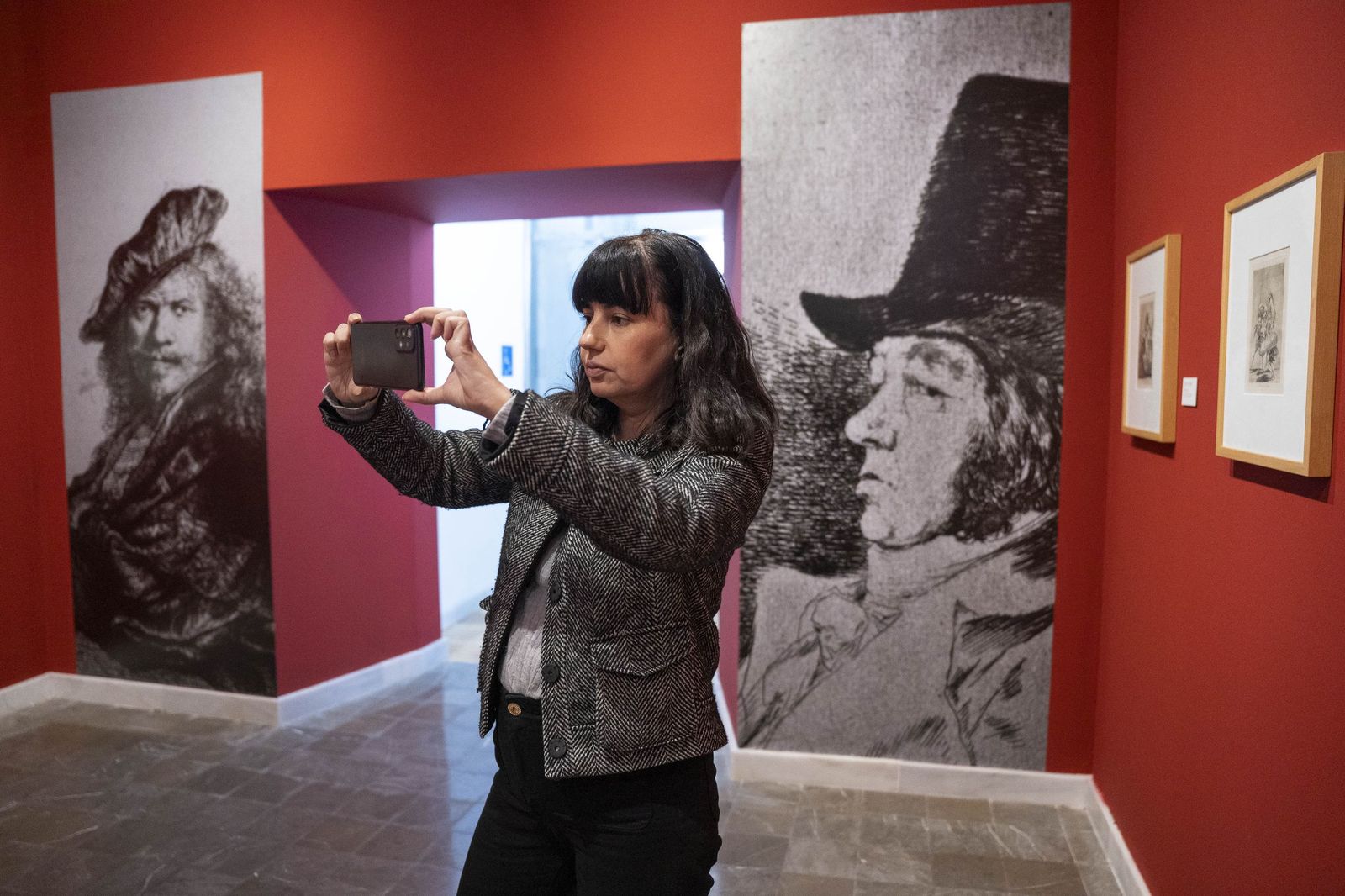 Rembrandt y Goya dialogan en el Museo de Arte de Almería Doña Pakyta