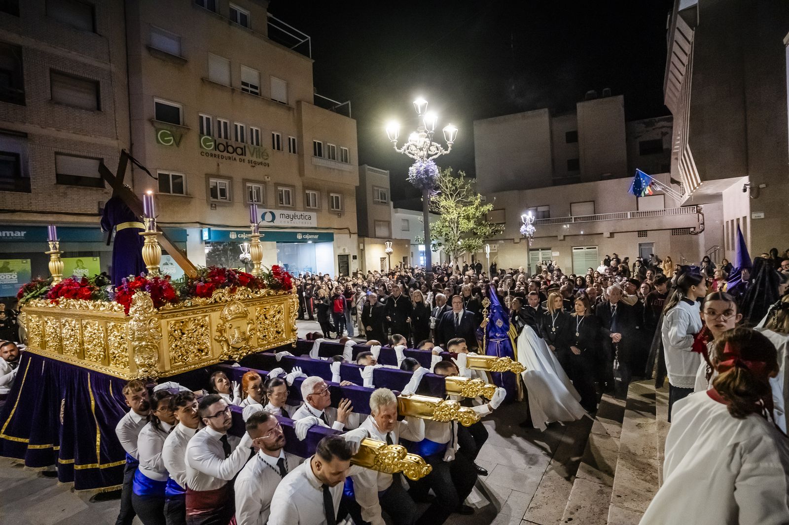 El Miércoles Santo en la Semana Santa de Roquetas 2025