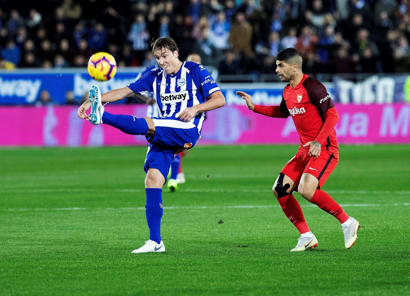 Las imágenes del Alavés-Sevilla