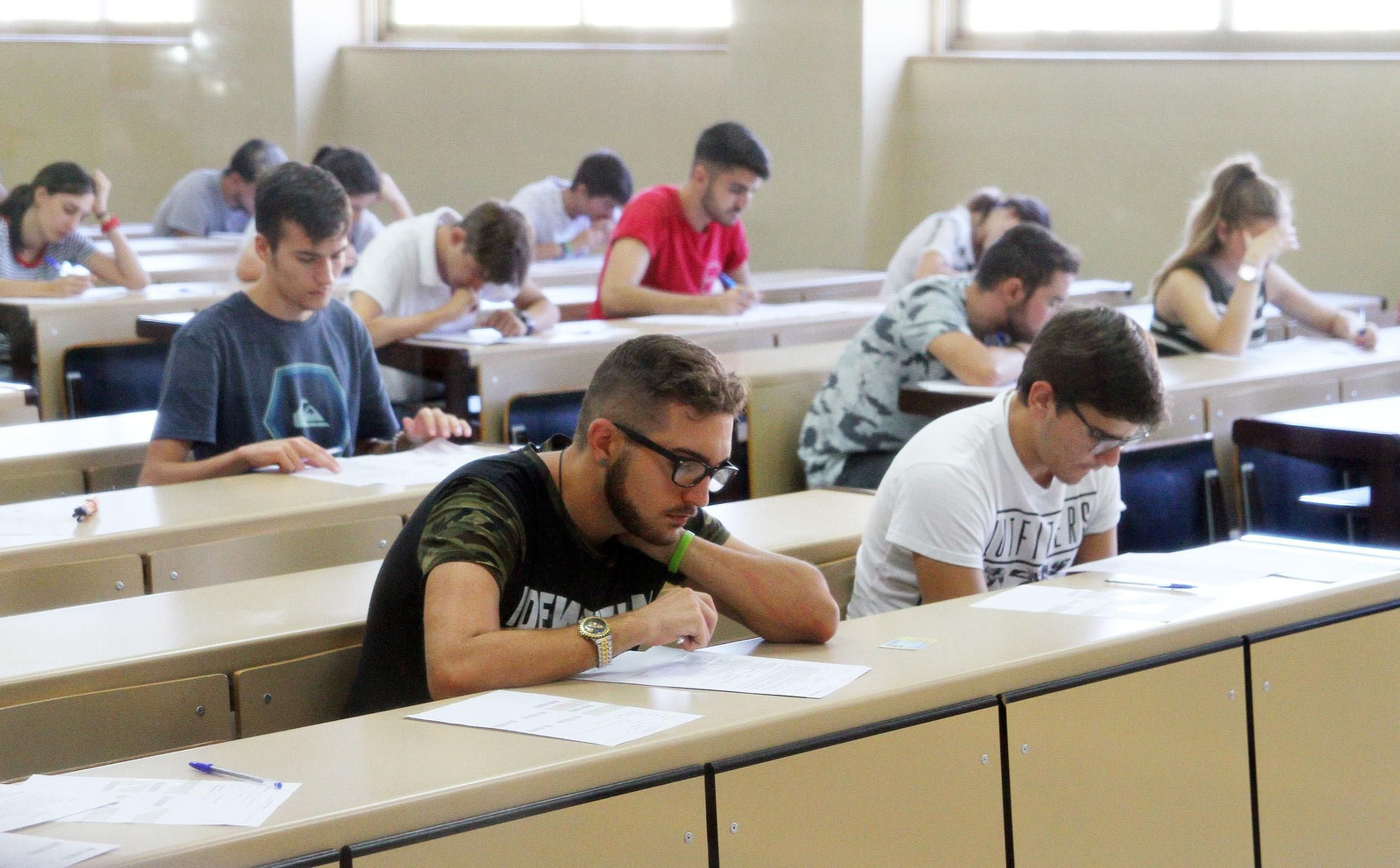 Pruebas de selectividad en la UHU