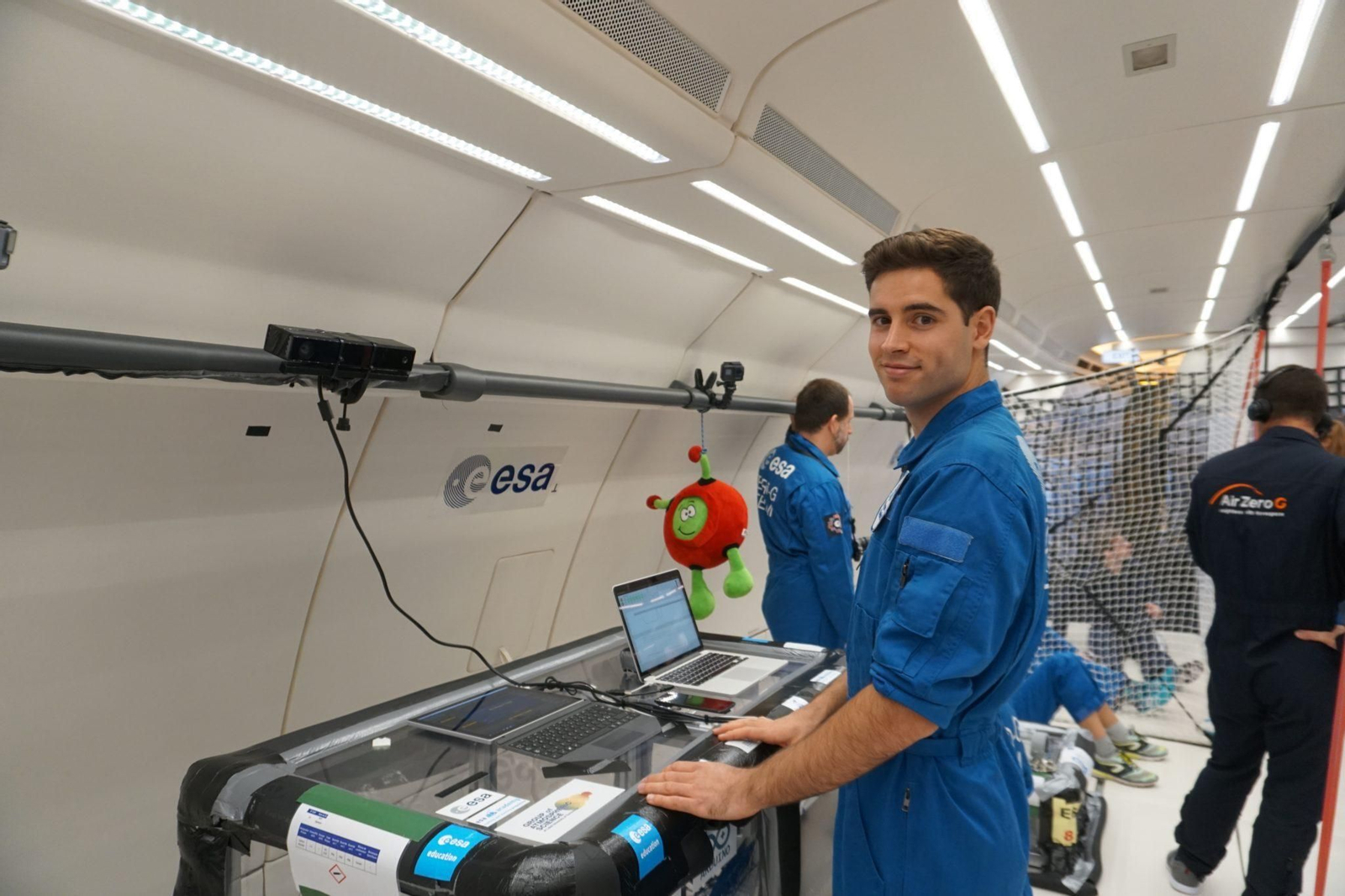 Àlvaro Soria, ingeniero de Operaciones de la Estación Espacial Internacional (EEI) en la Agencia Espacial Europea (ESA).